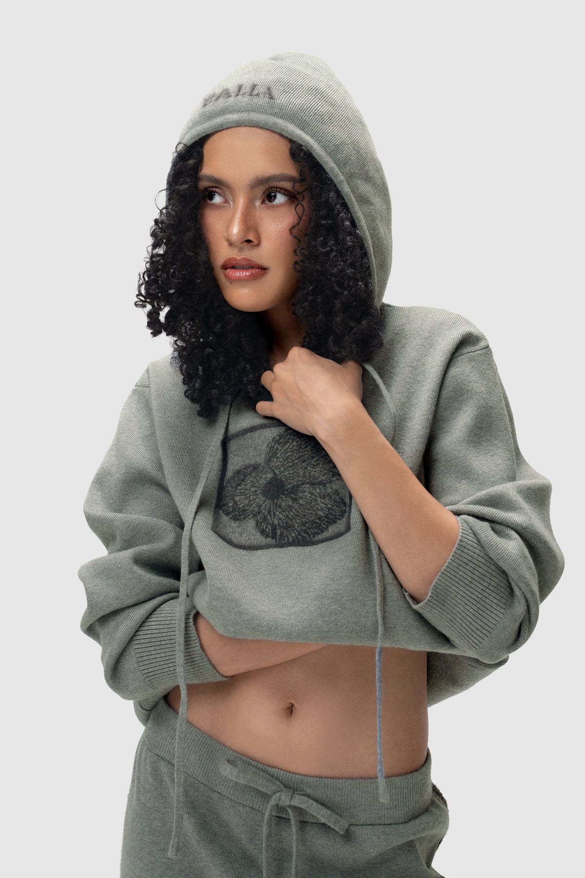 Greige Hoodie - Ash