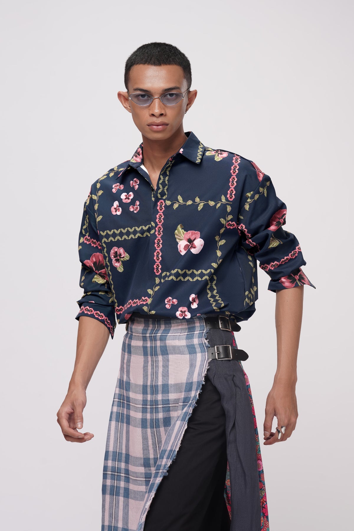 Grannies Oversized Shirt - Ocean