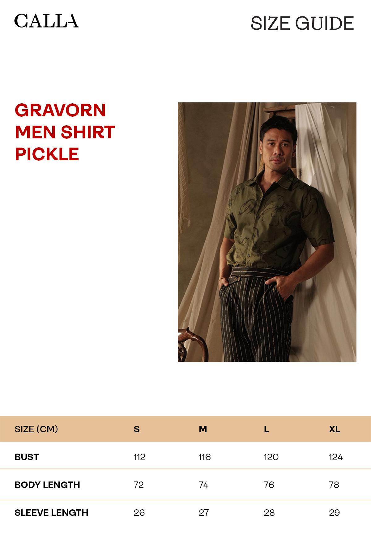 Gravorn Men Shirt - Pickle