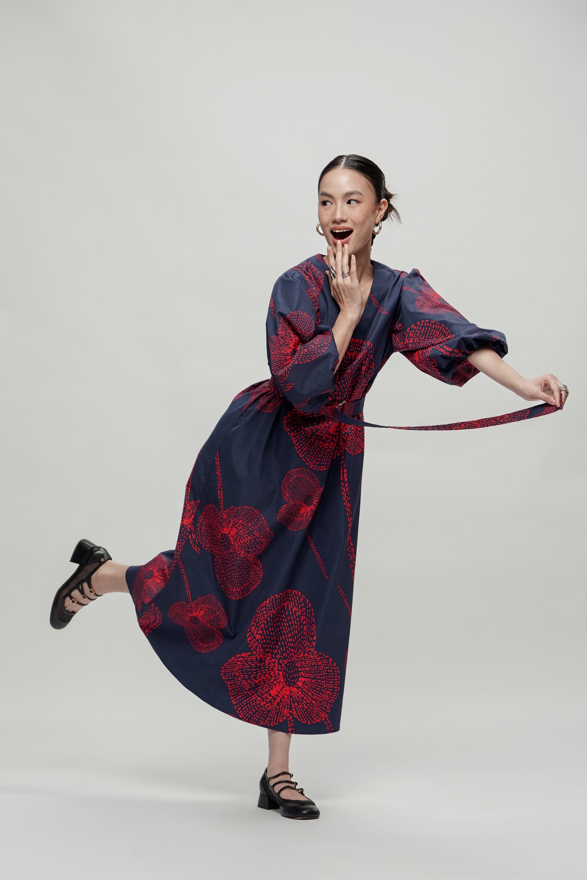 Greta Belted Dress - Overture