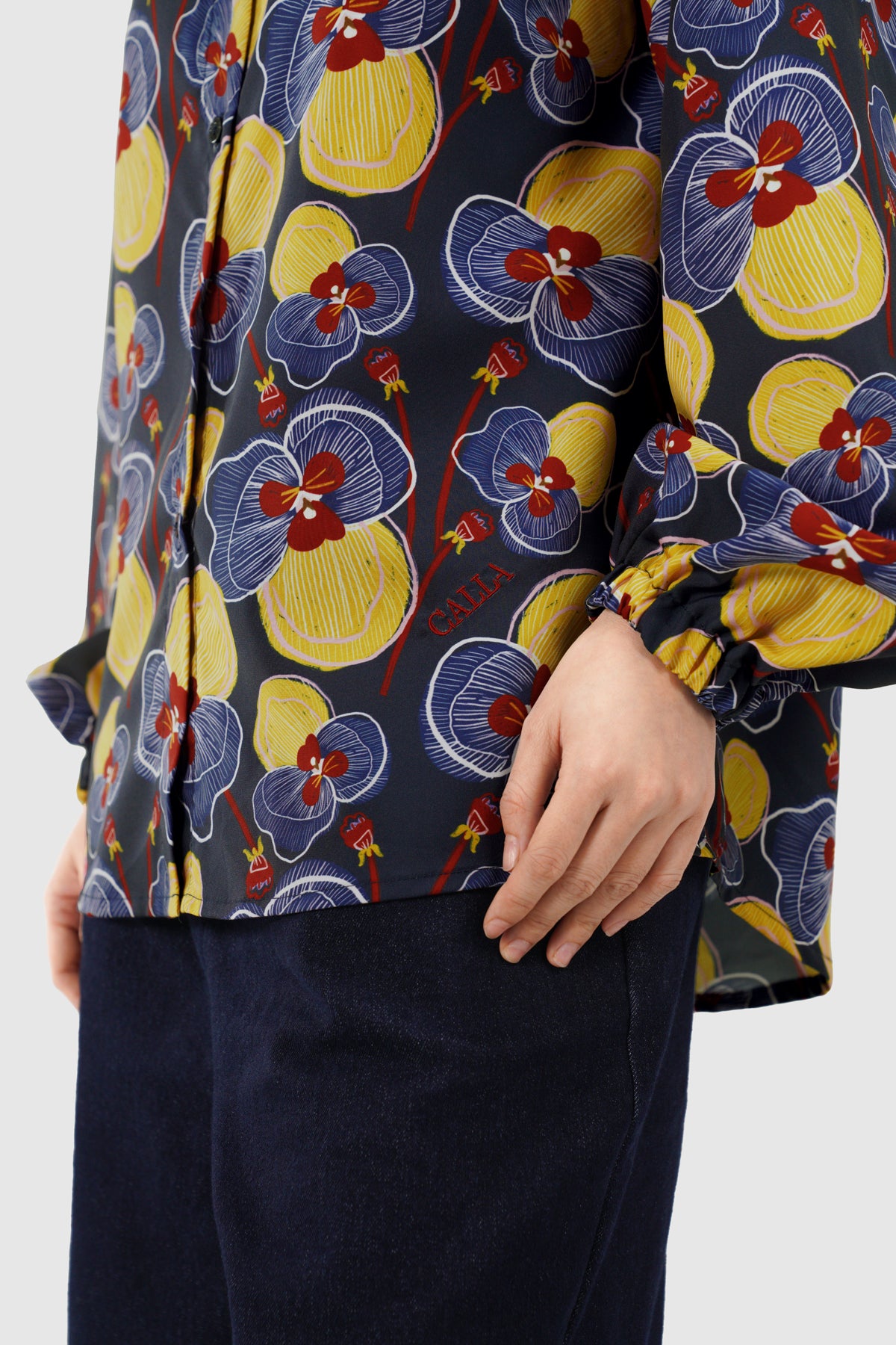 Helena Long Shirt - Midnight