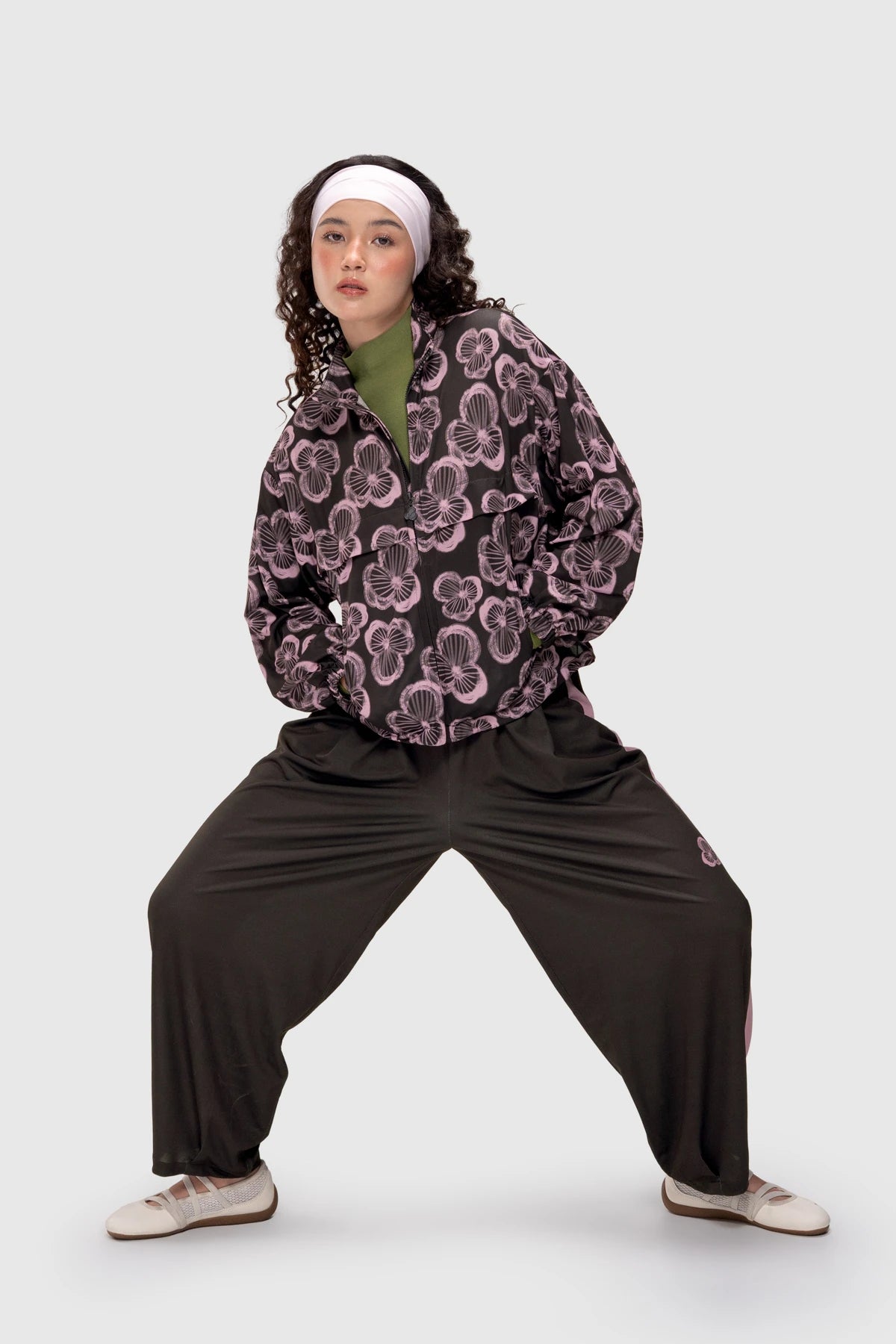 Hazea Tapered Pants - Berry