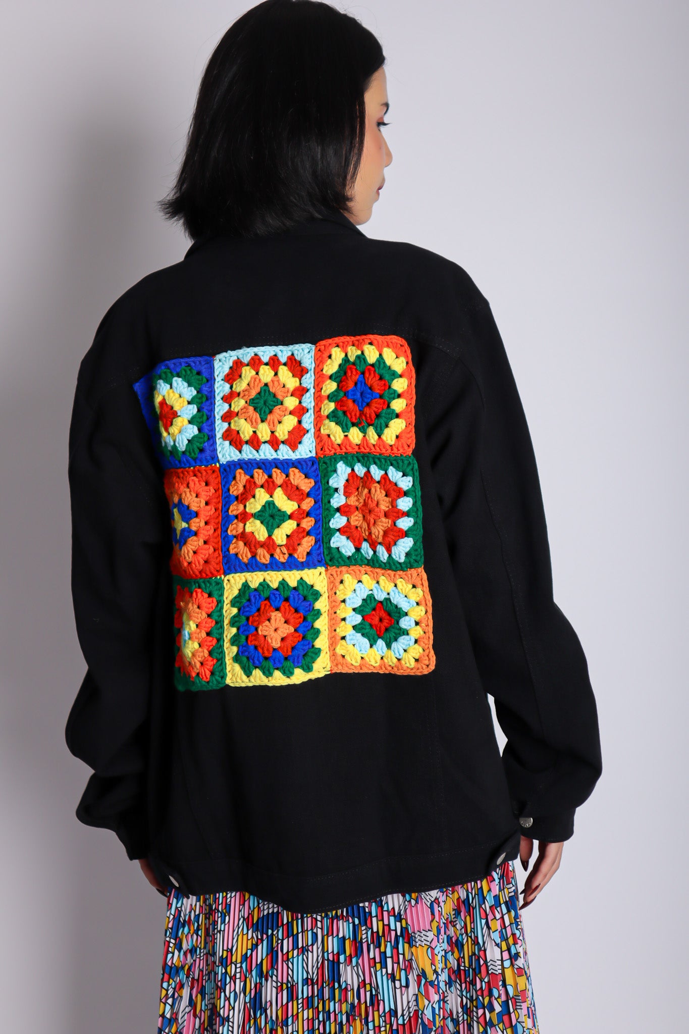 CTL BLACK DENIM JACKET