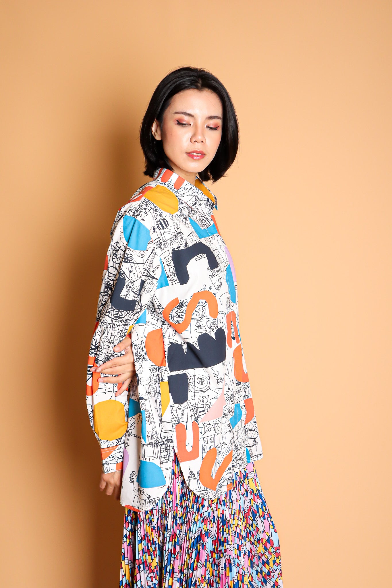DOODLE LONG SHIRT