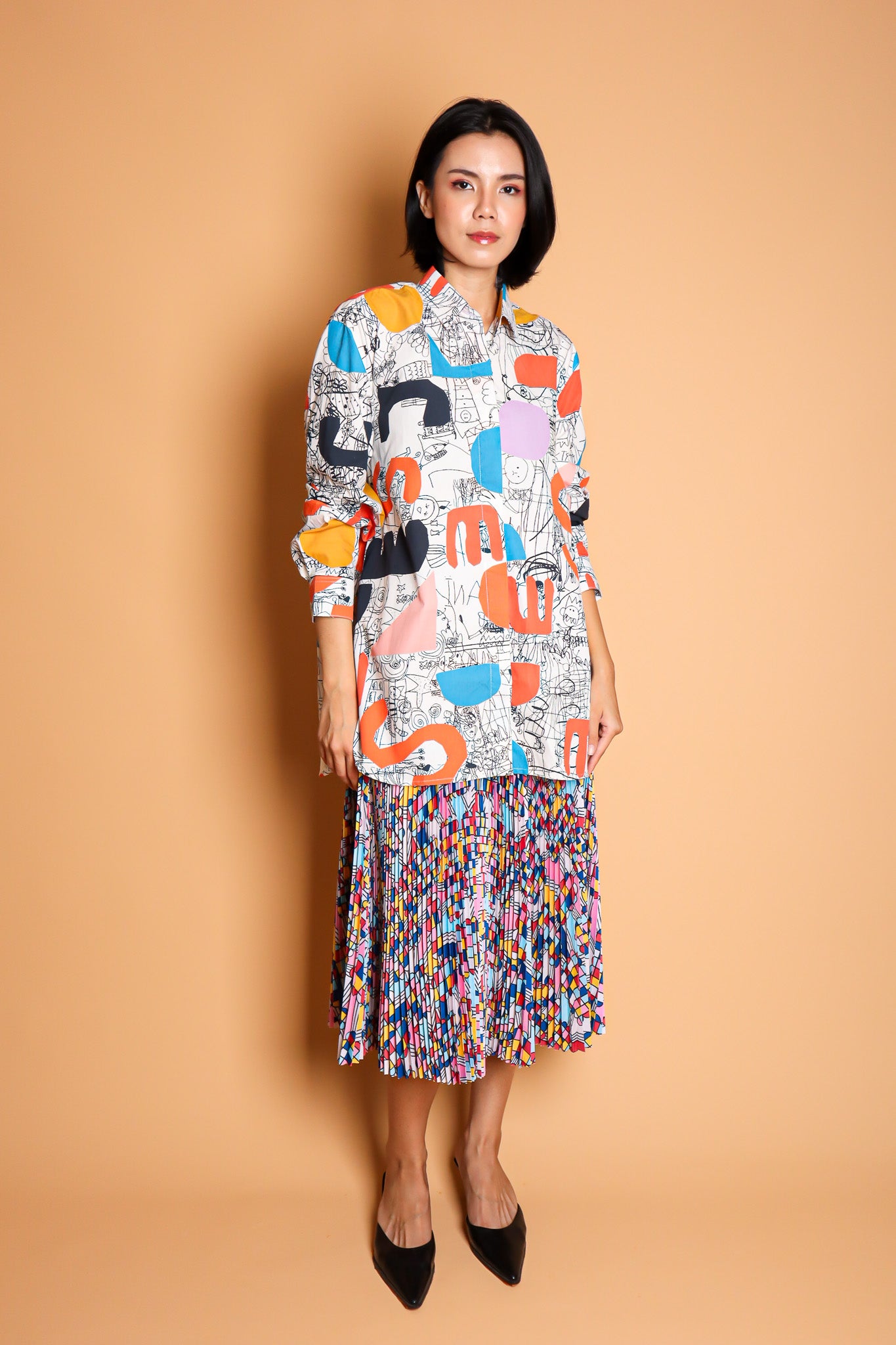 DOODLE LONG SHIRT
