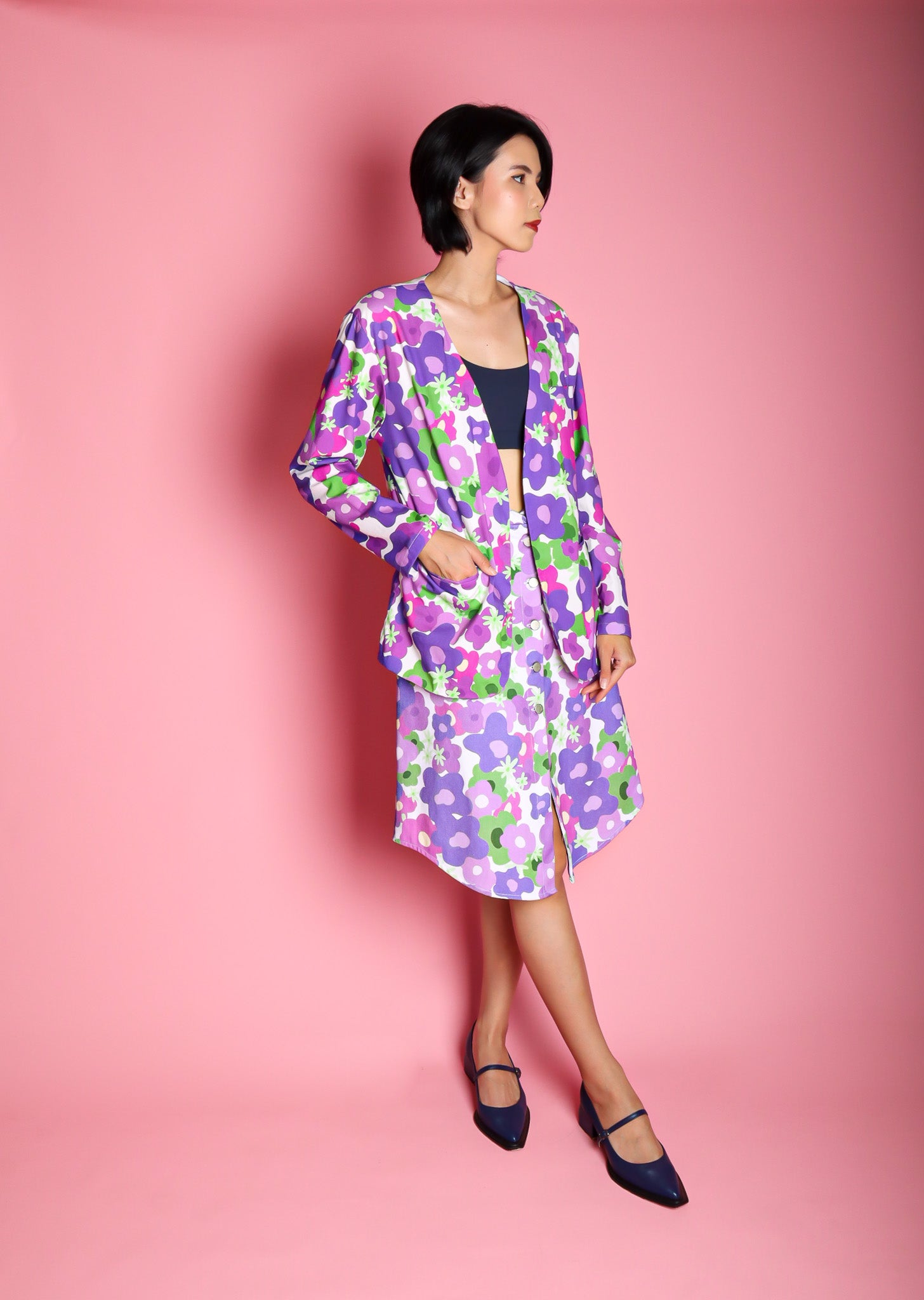 ANEMONE BASIC BLAZER