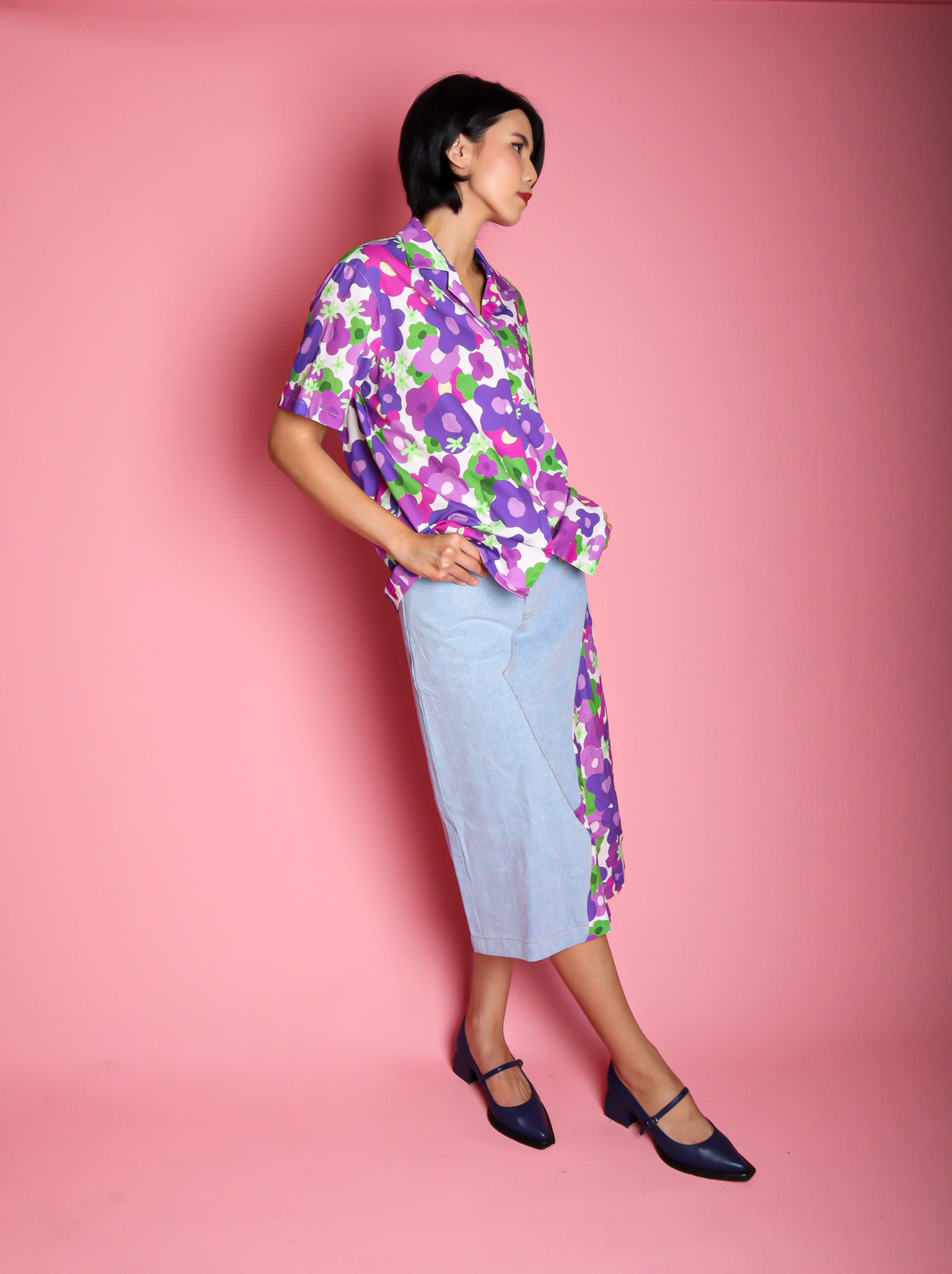 ANEMONE SHORT SHIRT