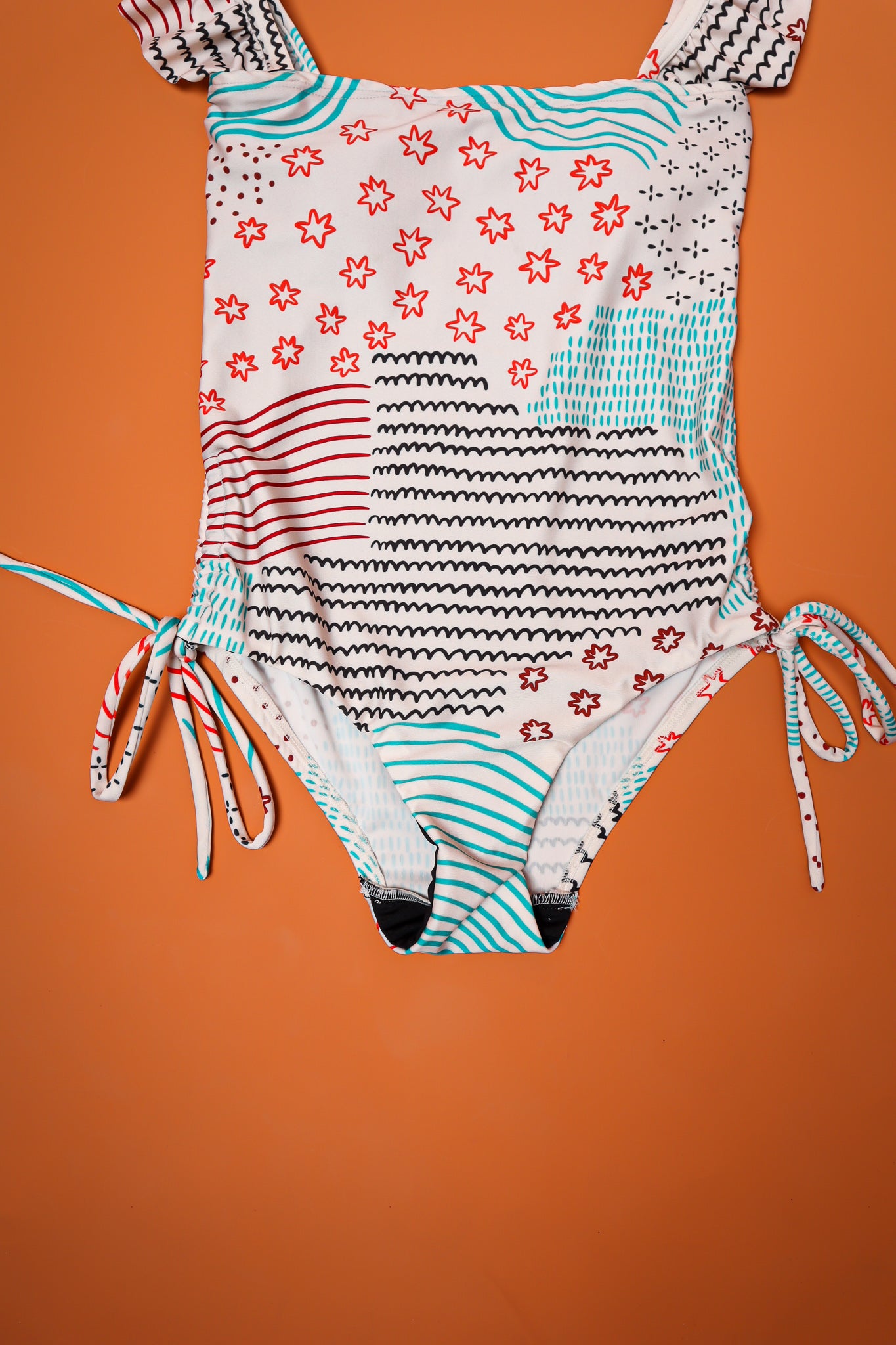 KIREI RUFFLE SWIMSUIT