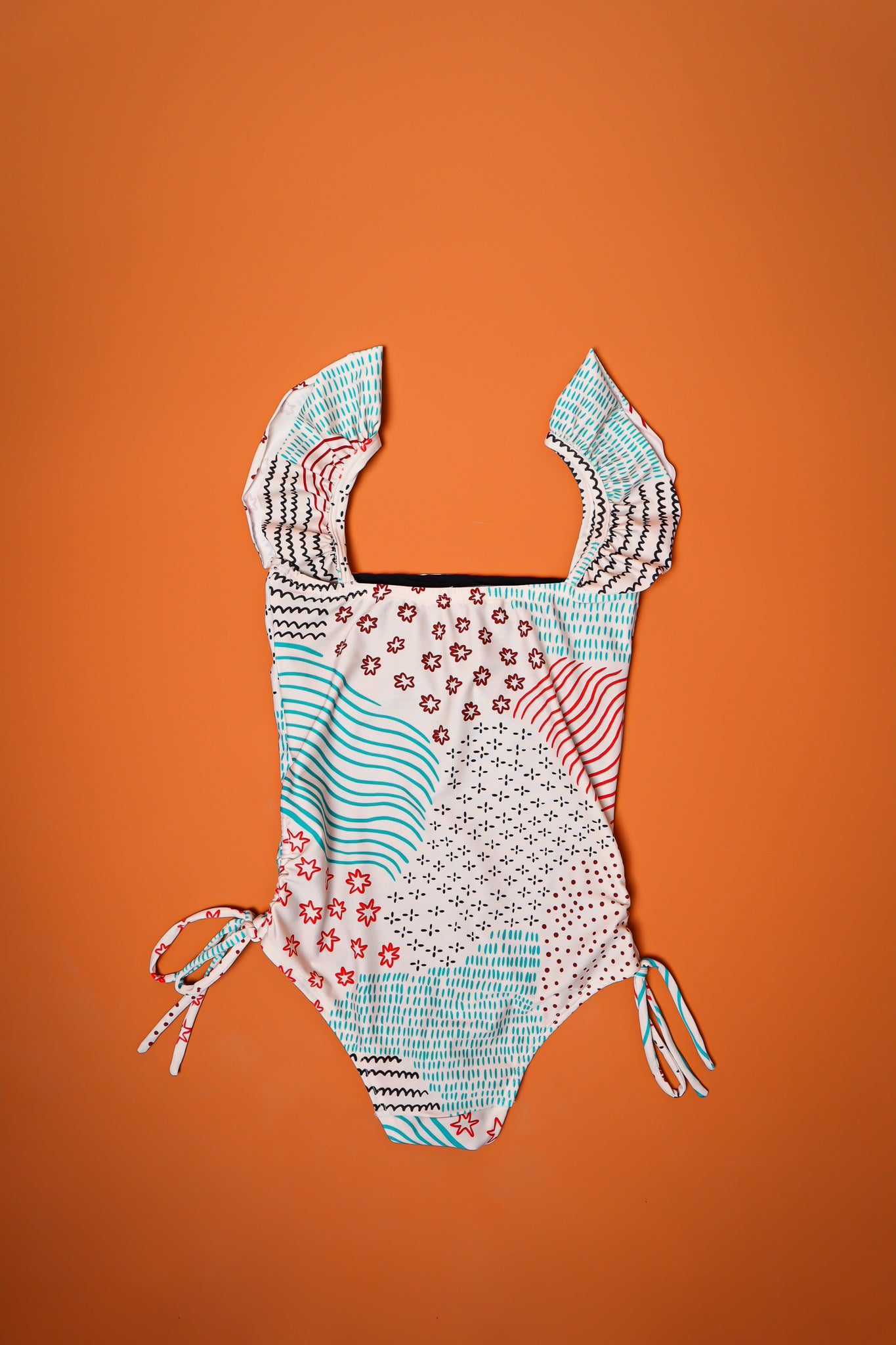 KIREI RUFFLE SWIMSUIT