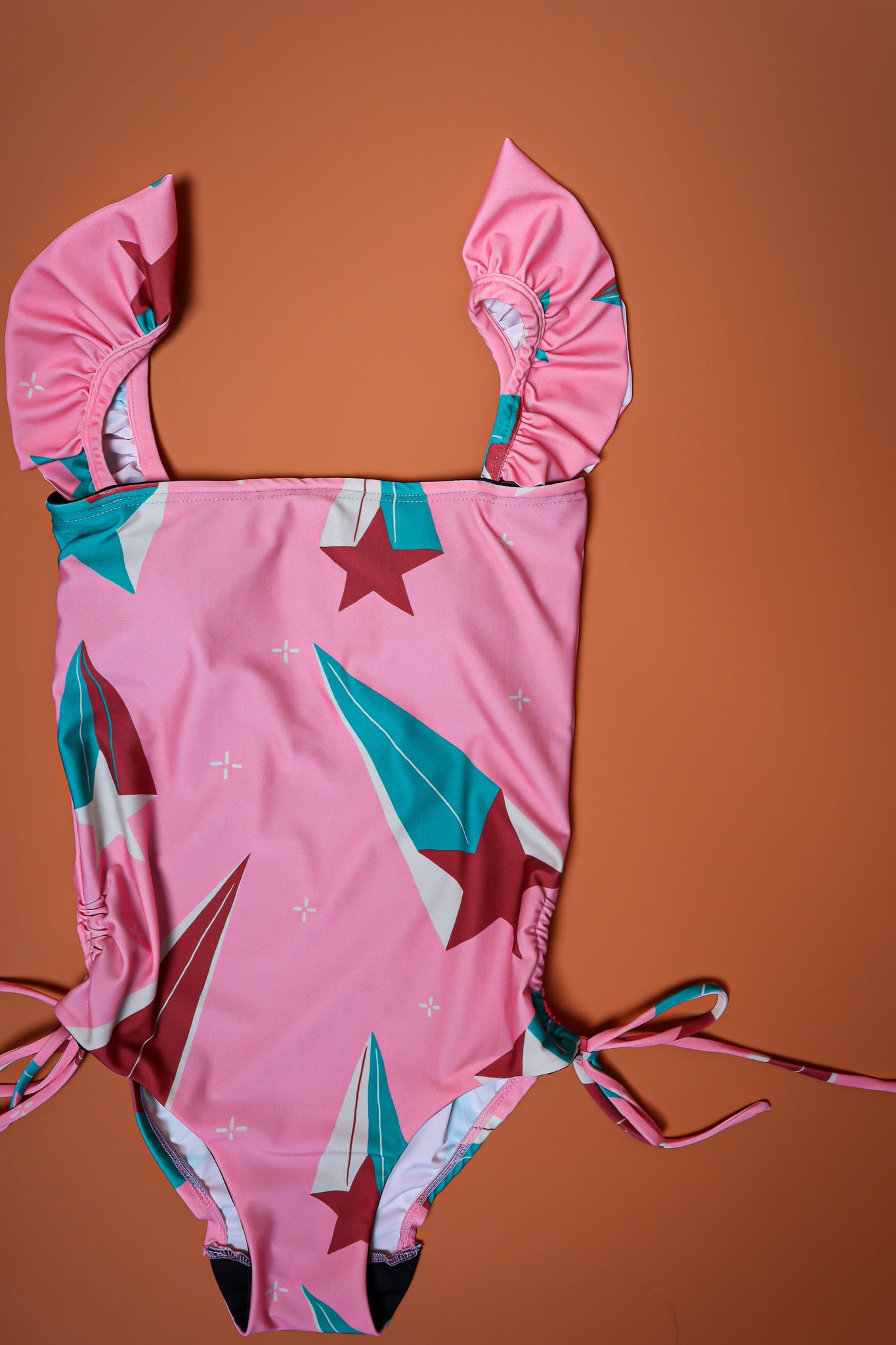 SUPERNOVA RUFFLE SWIMSUIT
