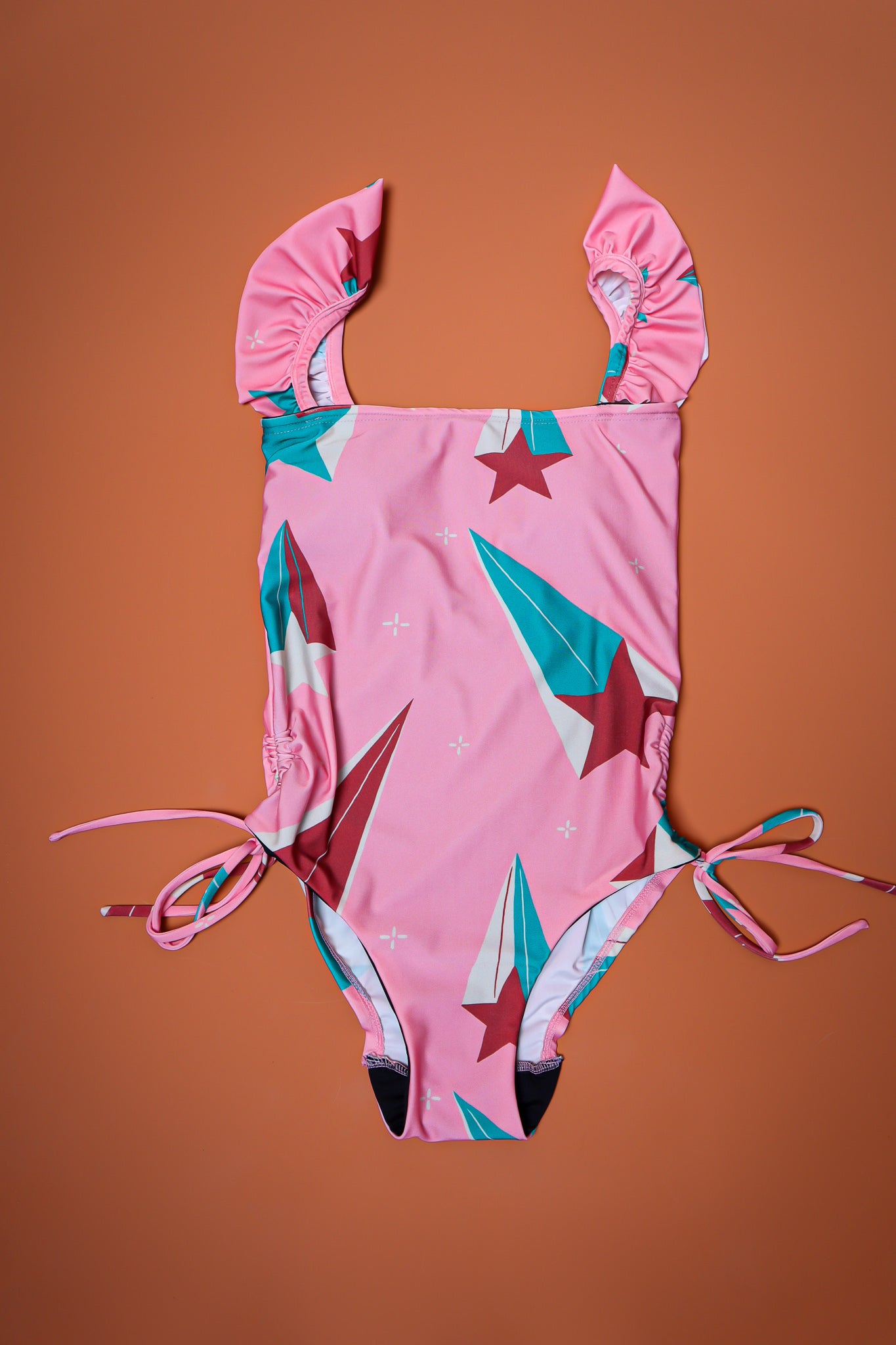 SUPERNOVA RUFFLE SWIMSUIT