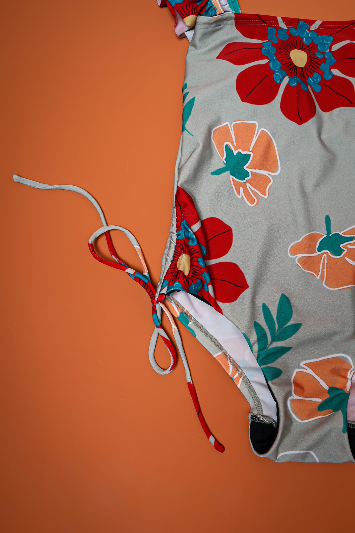 MUMBAI RUFFLE SWIMSUIT