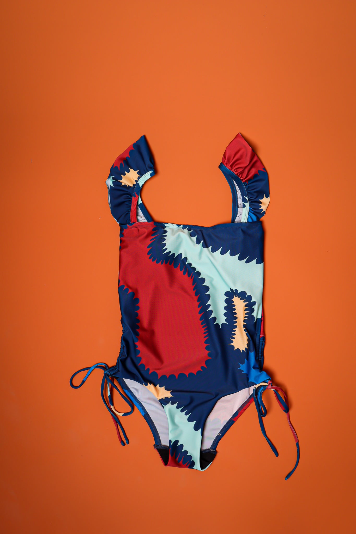 MYPHLORA RUFFLE SWIMSUIT
