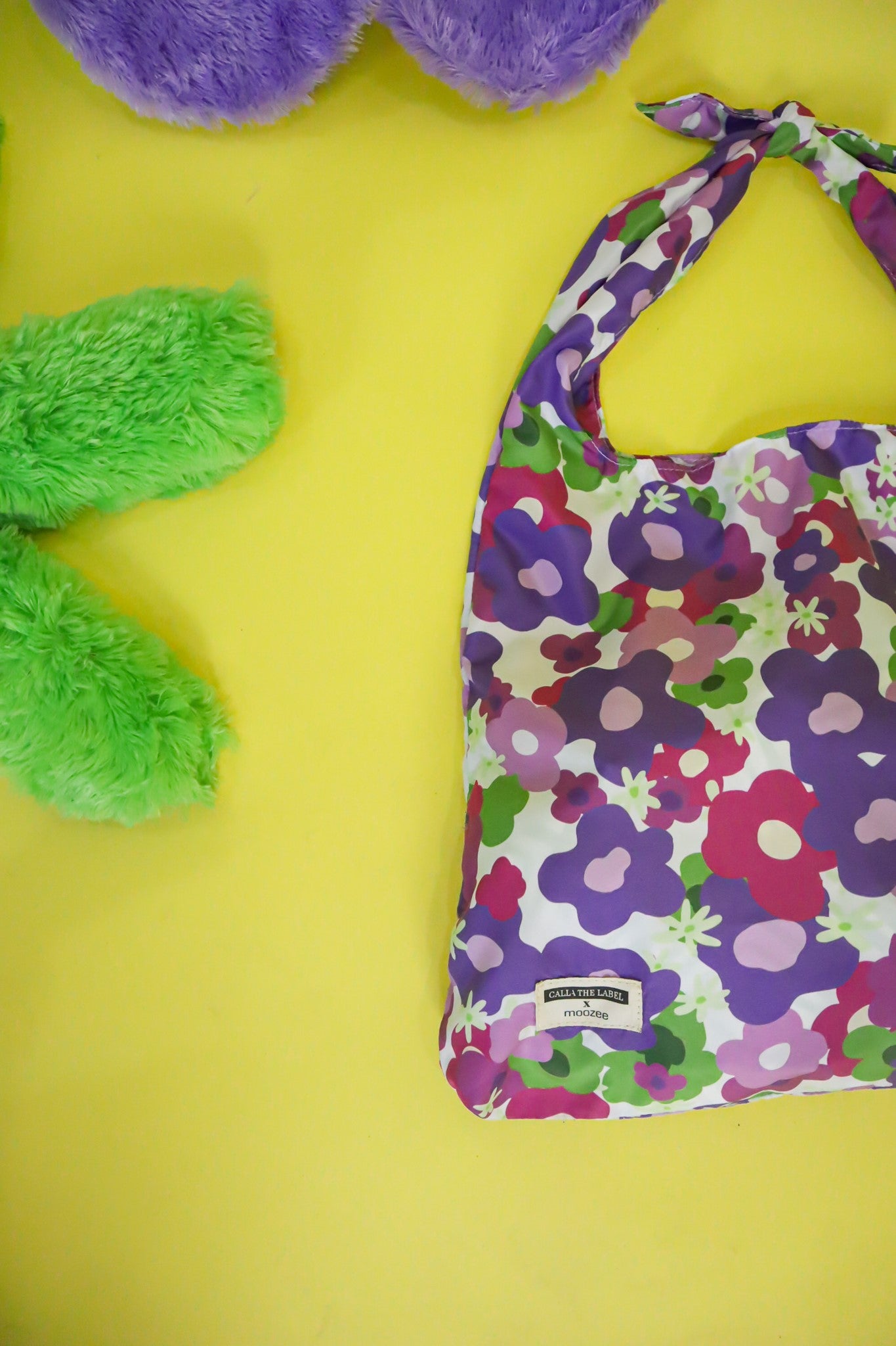 ANEMONE NYLON FOLDABLE SHOPPING BAG