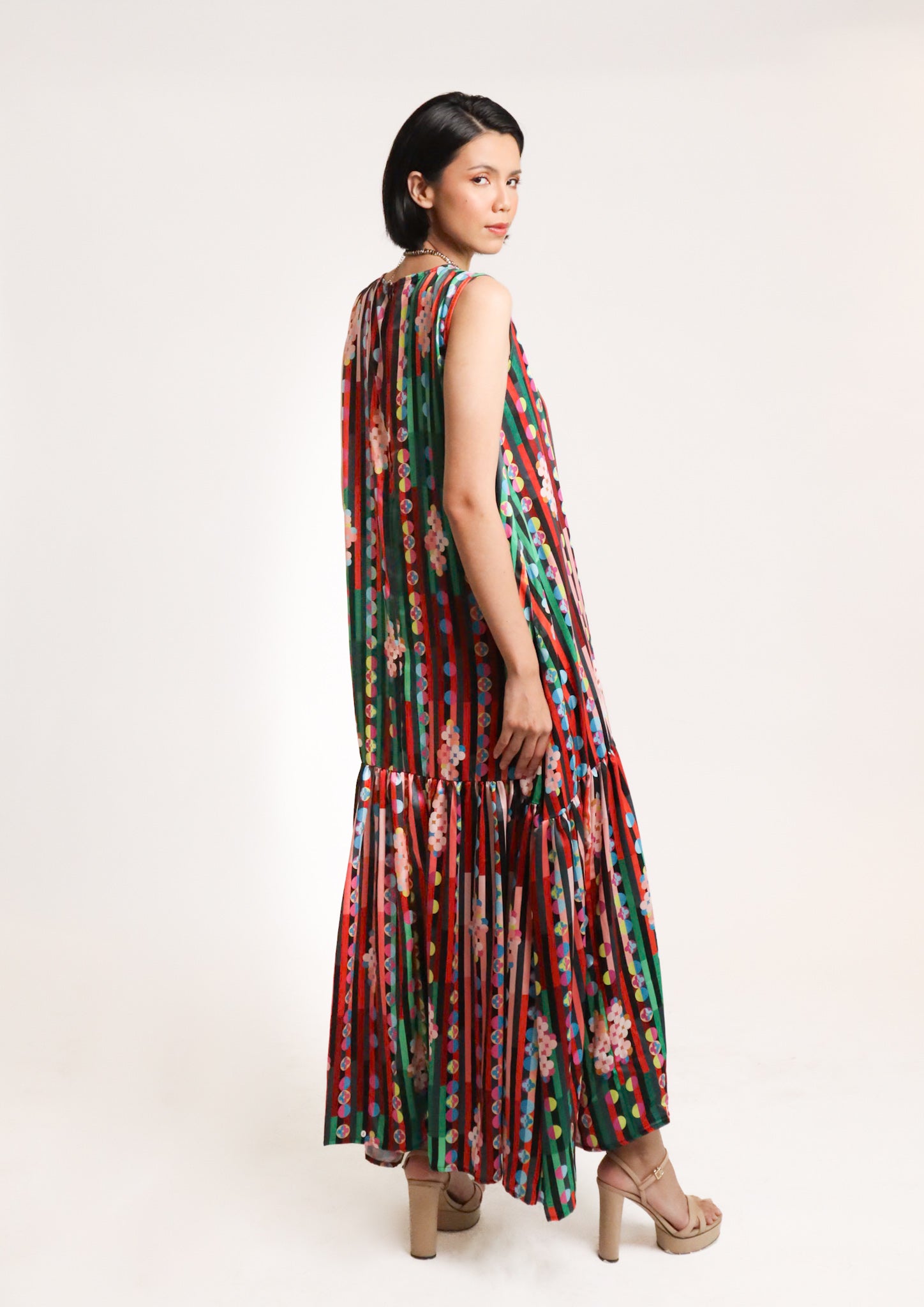 LUMINANCE DIANA DRESS IN MAUVE