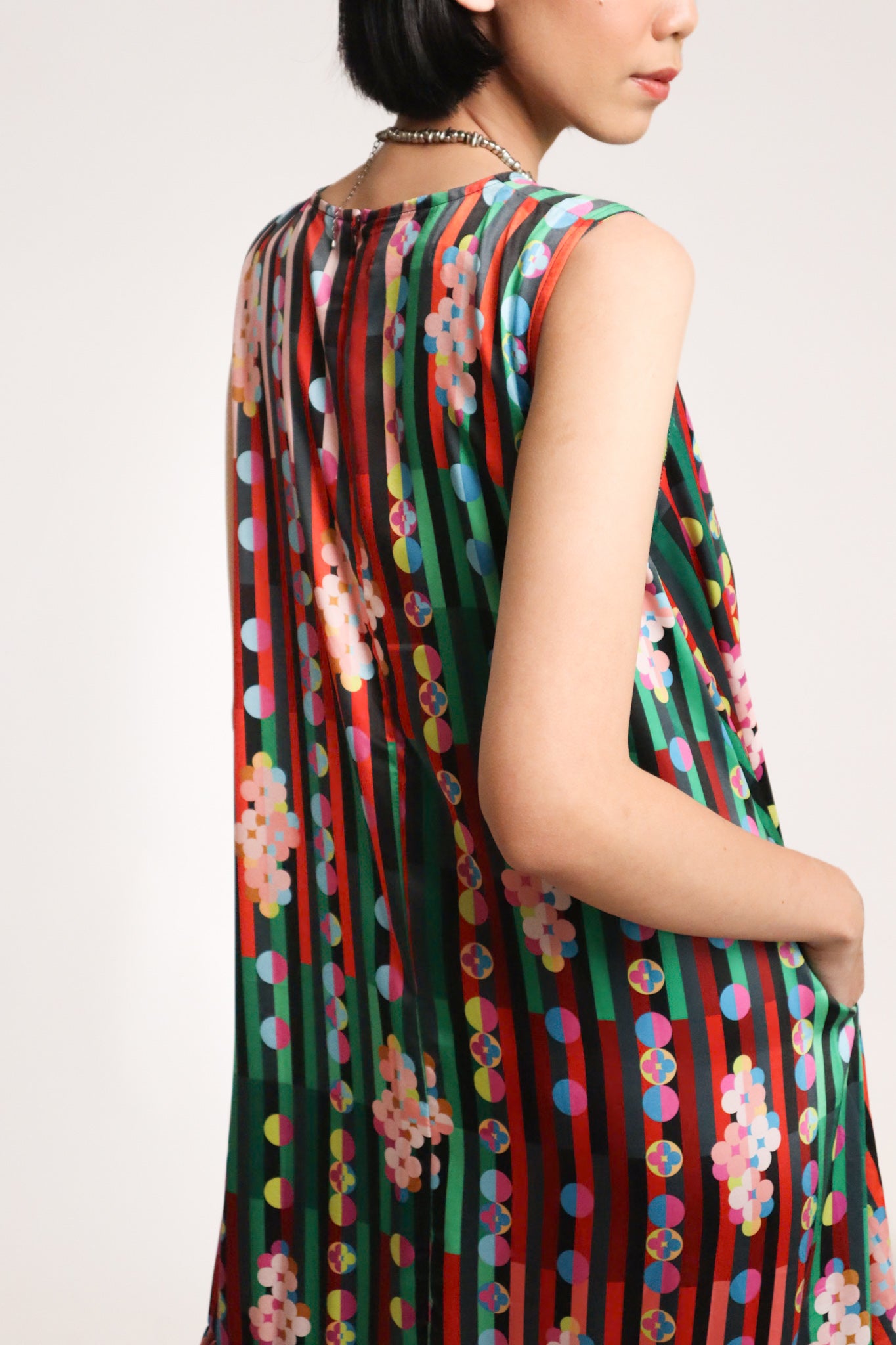 LUMINANCE DIANA DRESS IN MAUVE