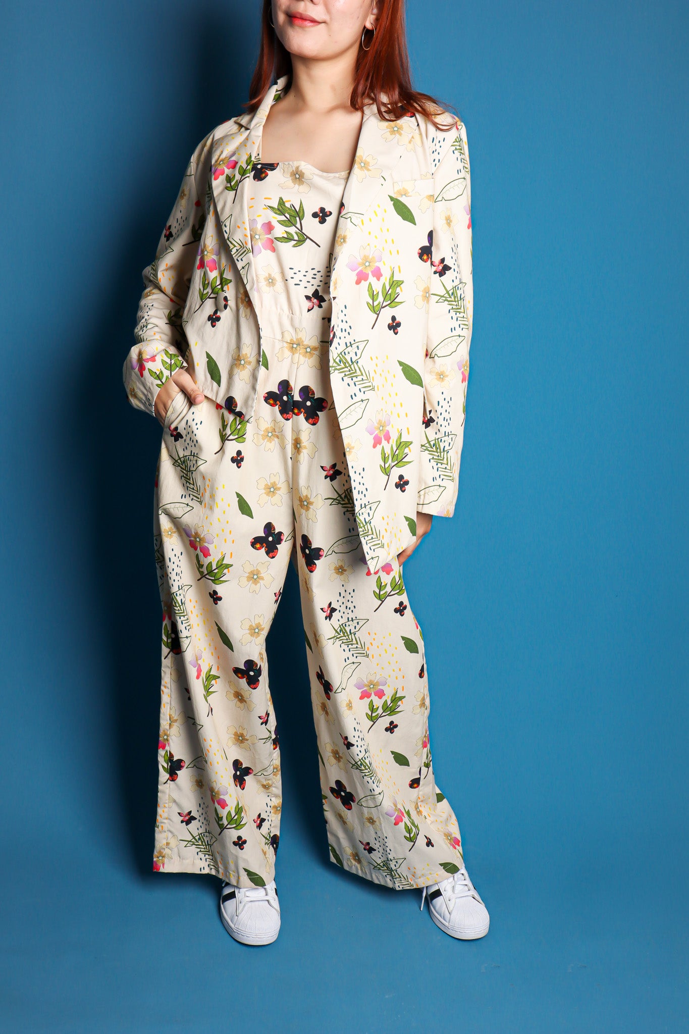 BW FLOWER JUMPSUIT