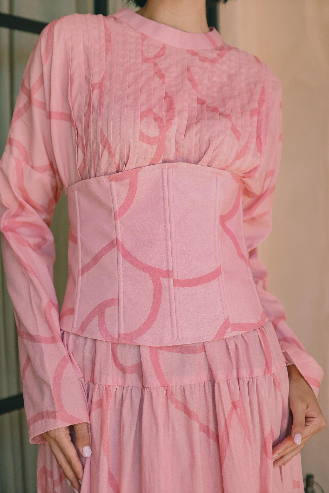 CALLA X ADINIA CAMISOLE IN PINK