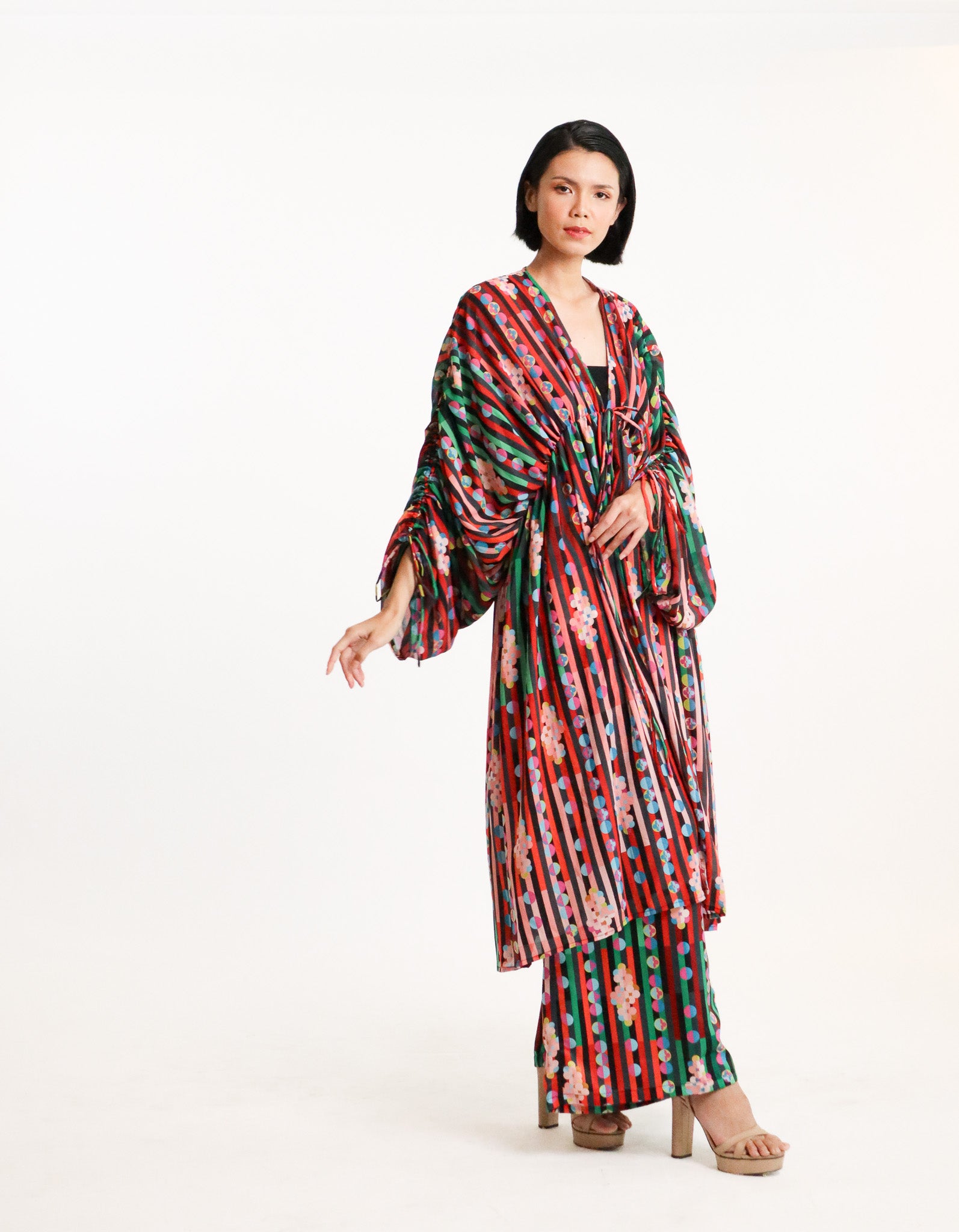 LUMINANCE PUFFY OUTER IN MAUVE