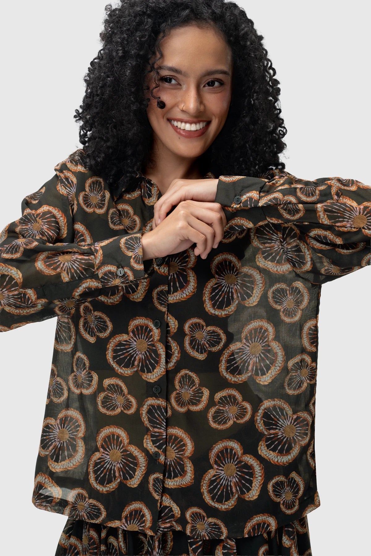 Ixora Basic Shirt - Flame