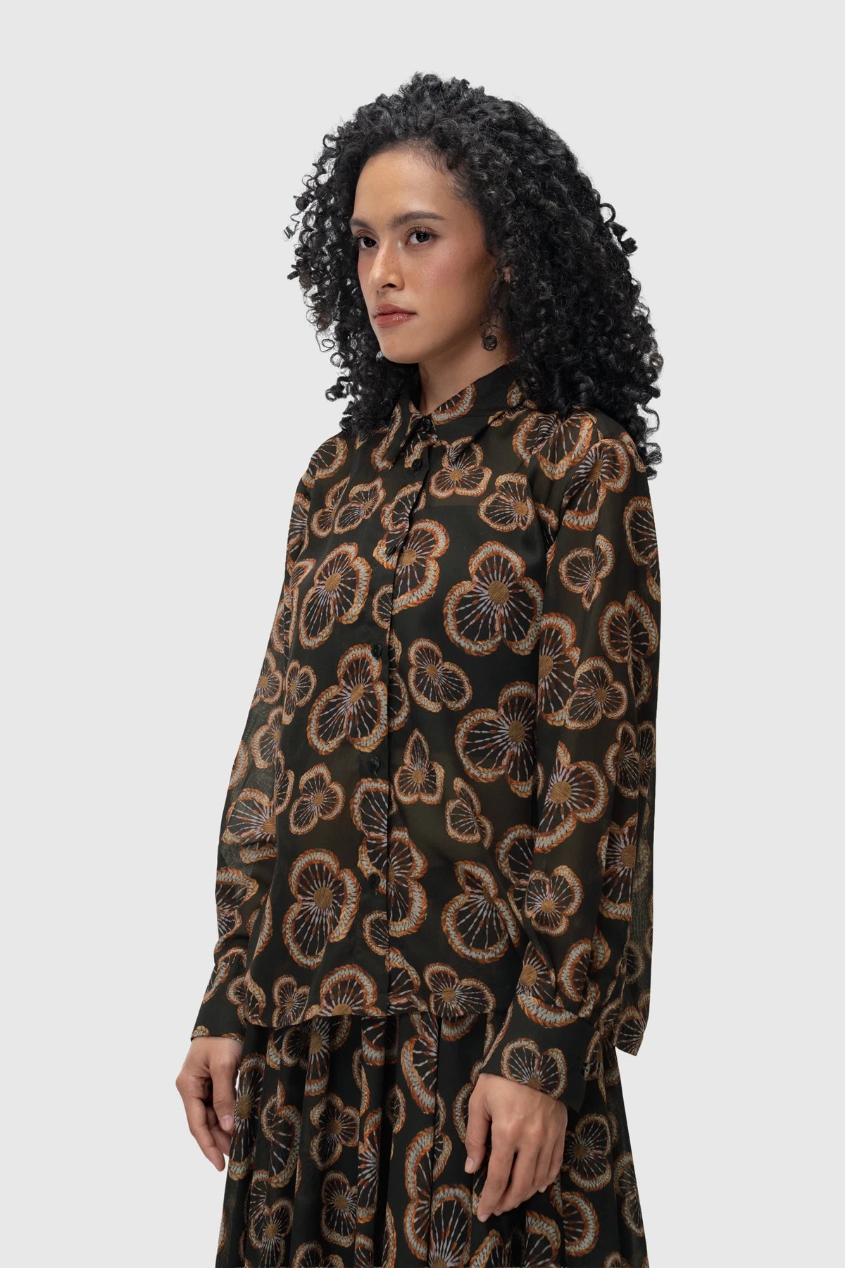Ixora Basic Shirt - Flame