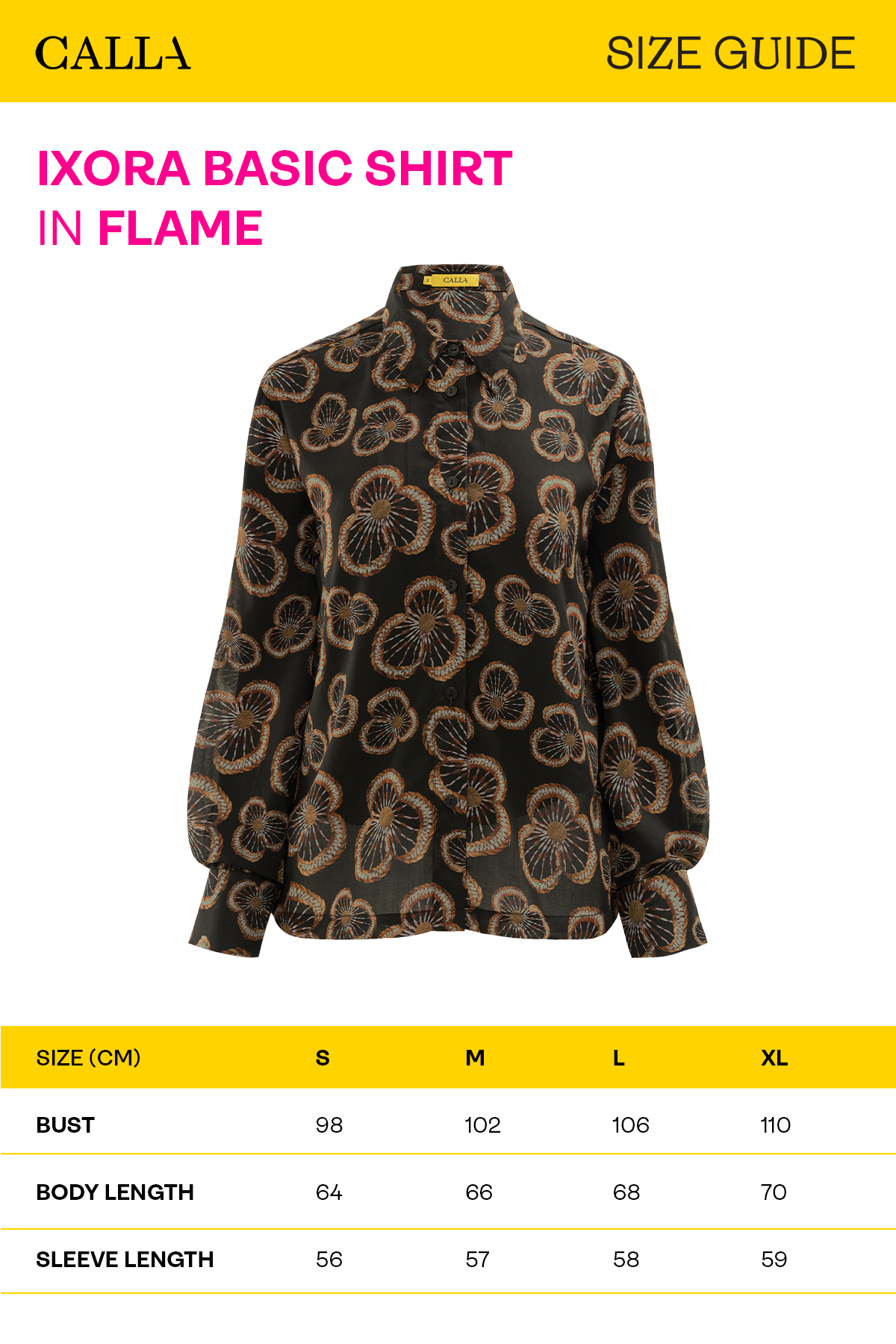 Ixora Basic Shirt - Flame