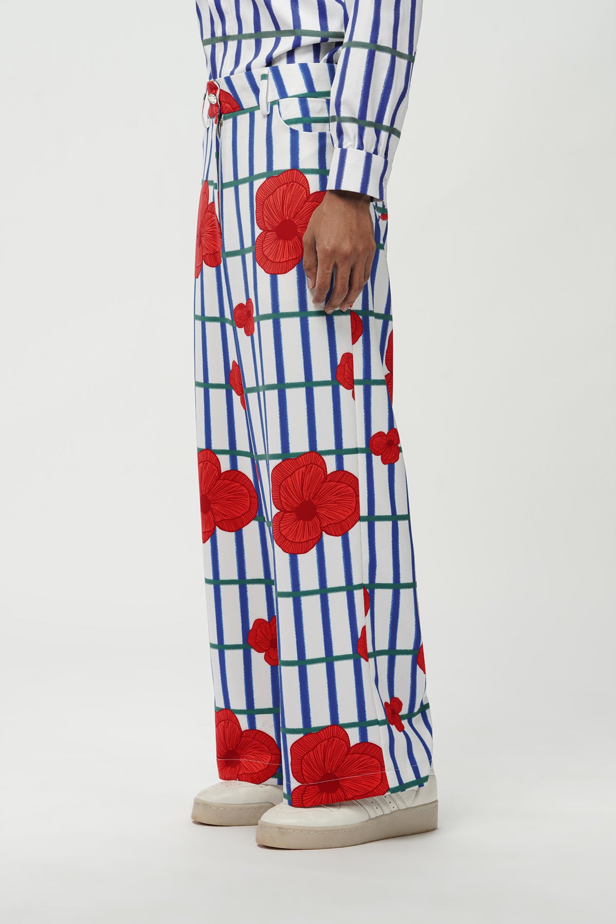 Jolie Long Pants - Berries