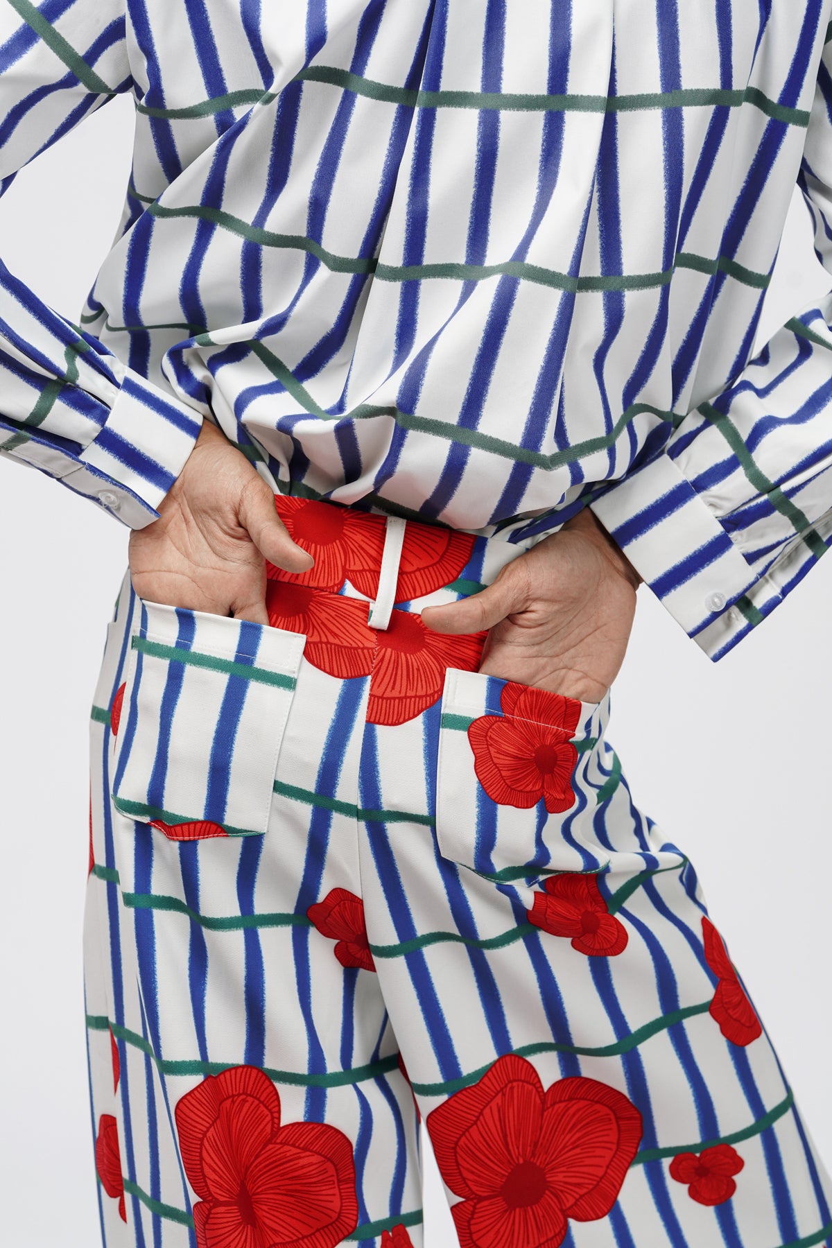 Jolie Long Pants - Berries