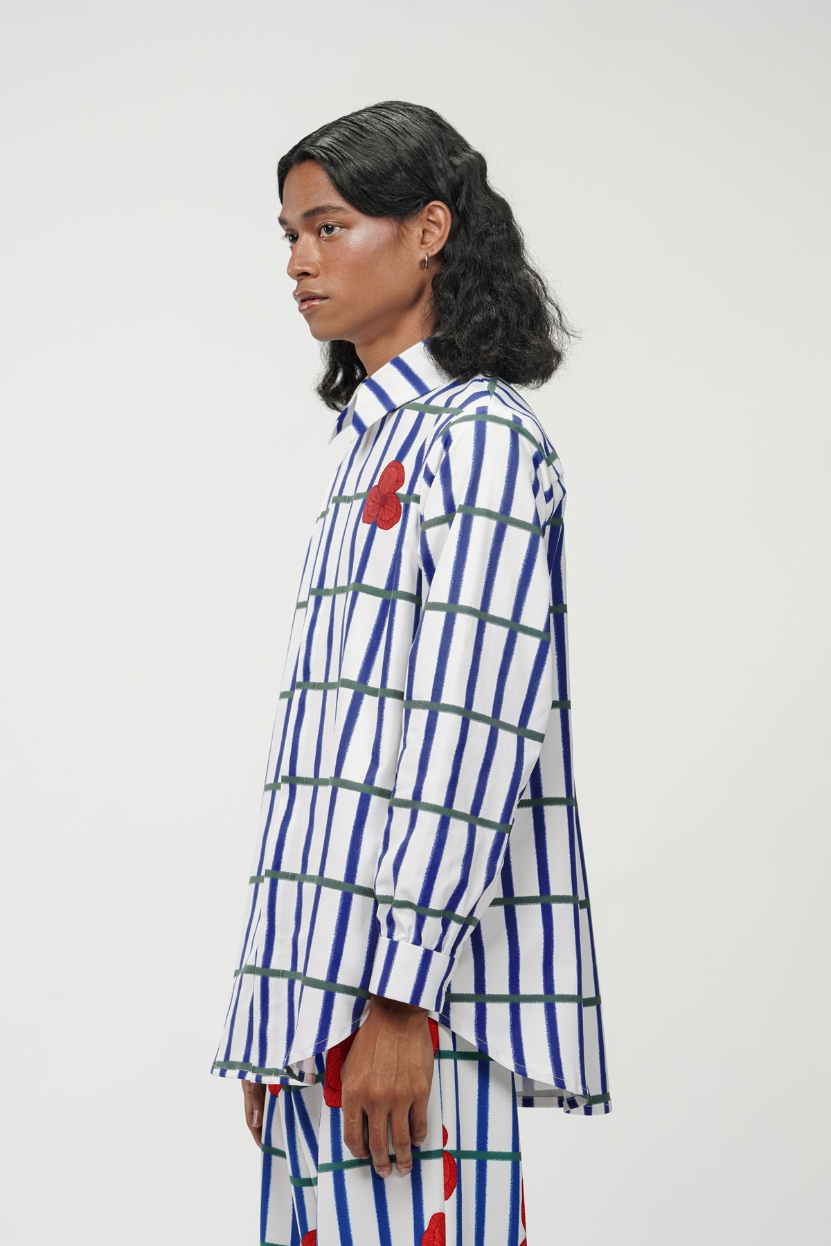 Jolie Long Shirt - Berries