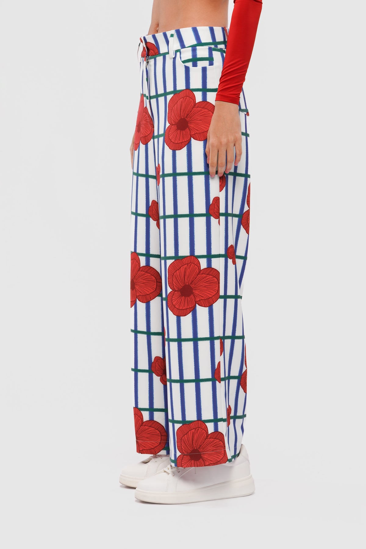 Jolie Long Pants - Berries