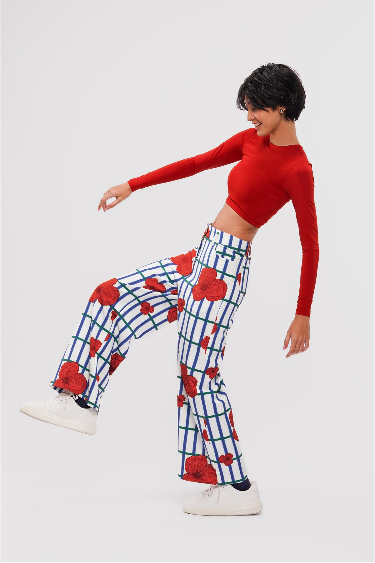 Jolie Long Pants - Berries