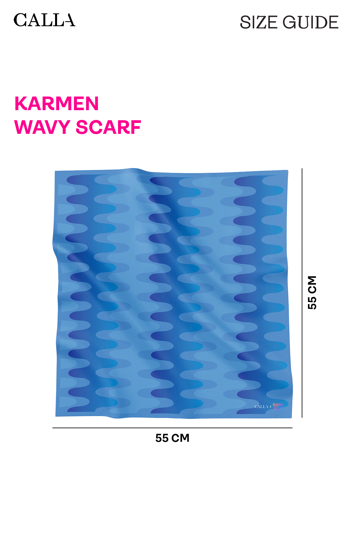 Karmen Wavy Scarf