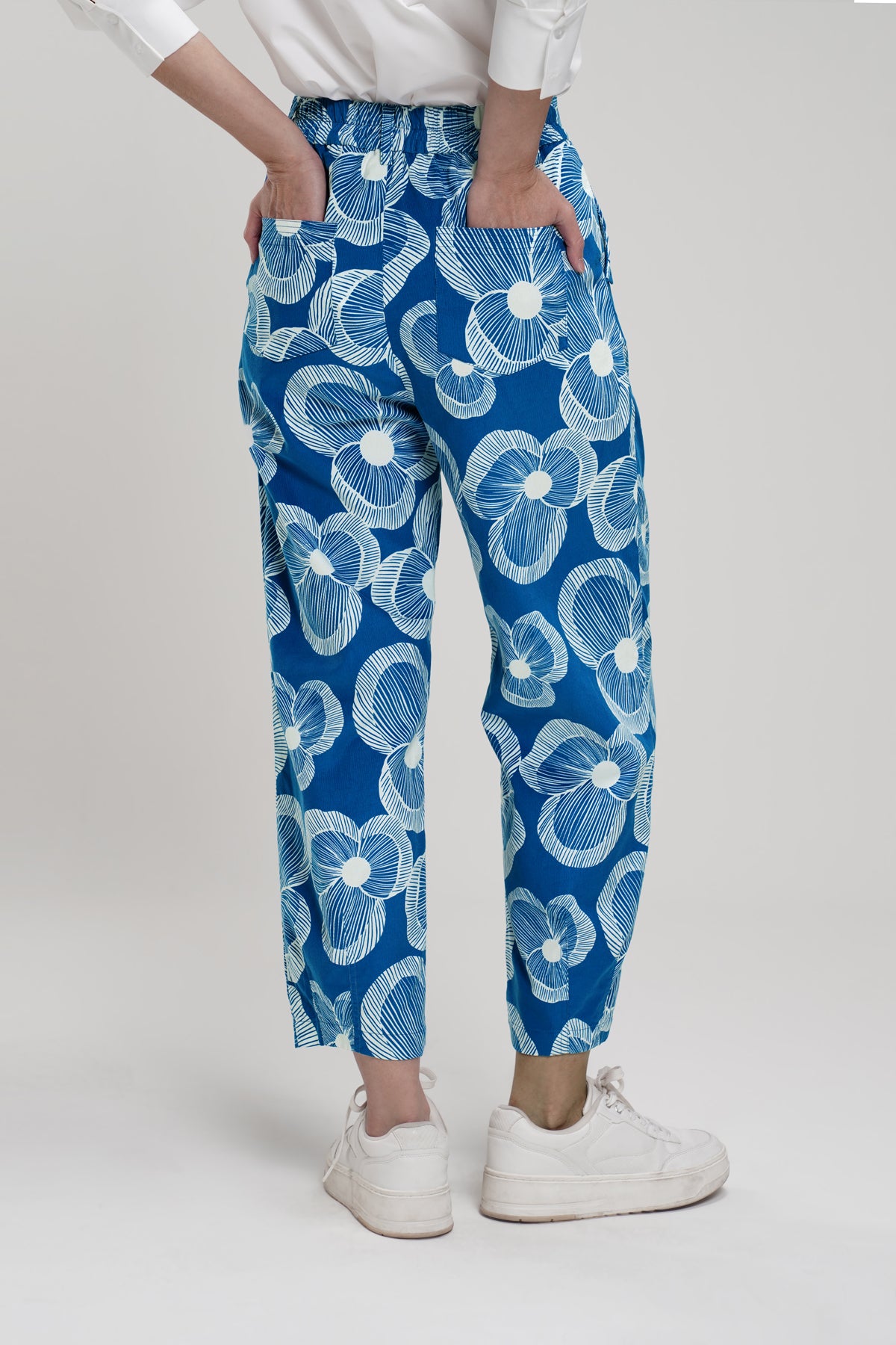 Karmen Corduroy Pants - Blue
