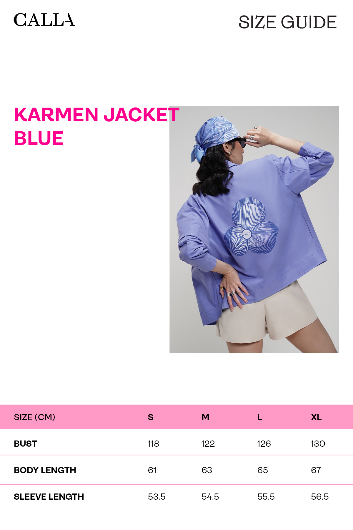 Karmen Jacket - Blue