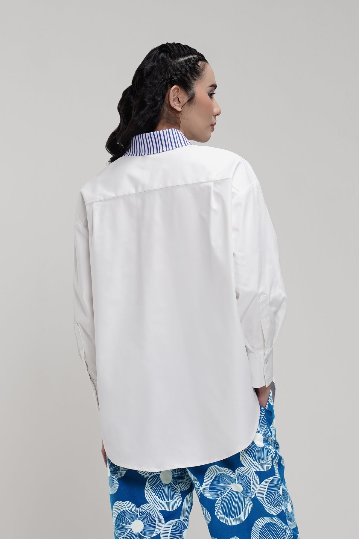 Karmen Long Shirt - Blue
