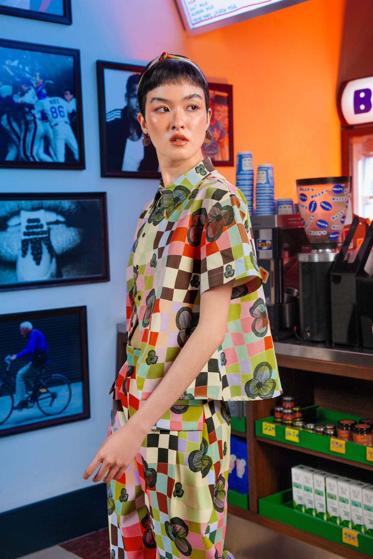 Lucid Bloom Asymmetric Shirt - Hues