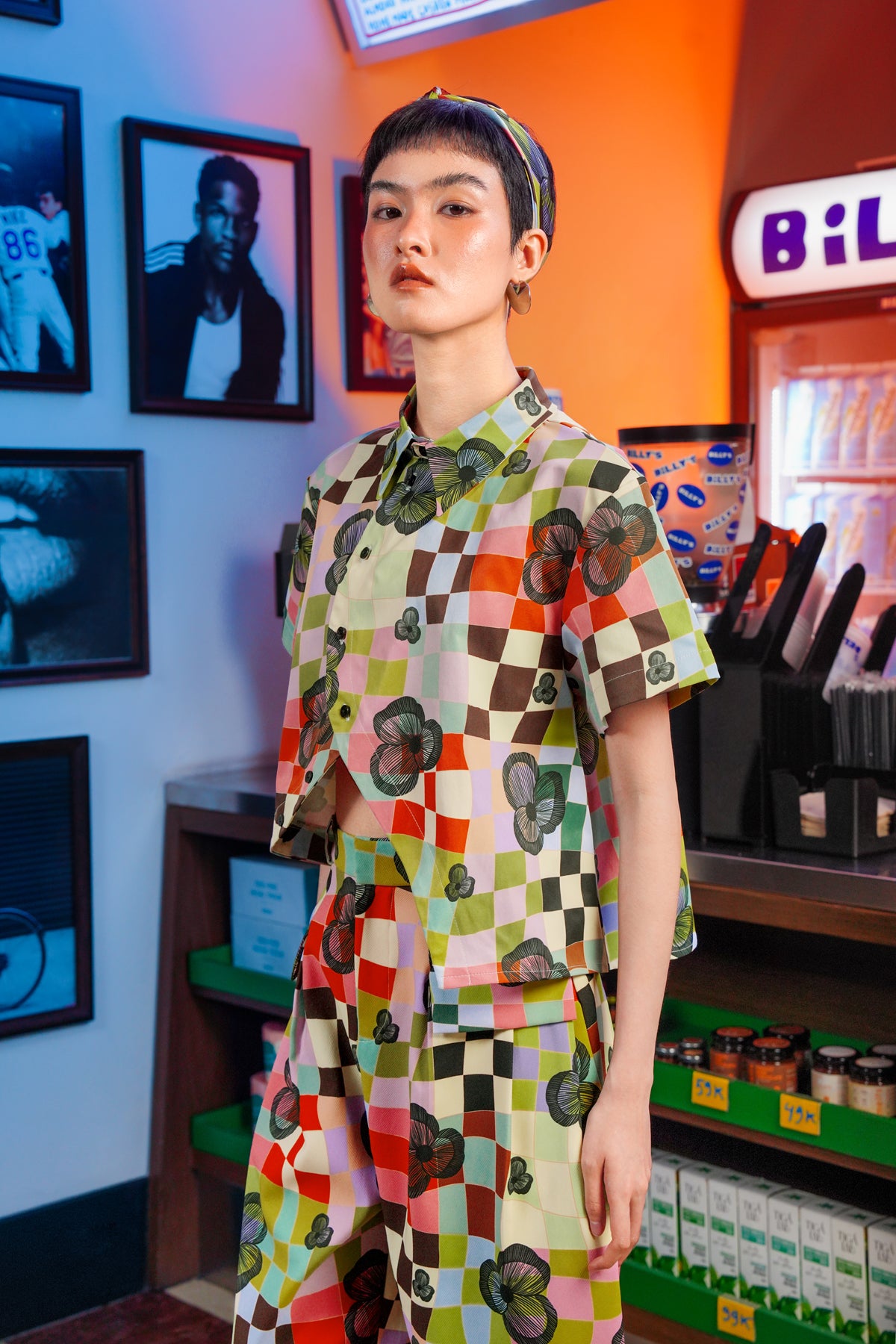 Lucid Bloom Asymmetric Shirt - Hues