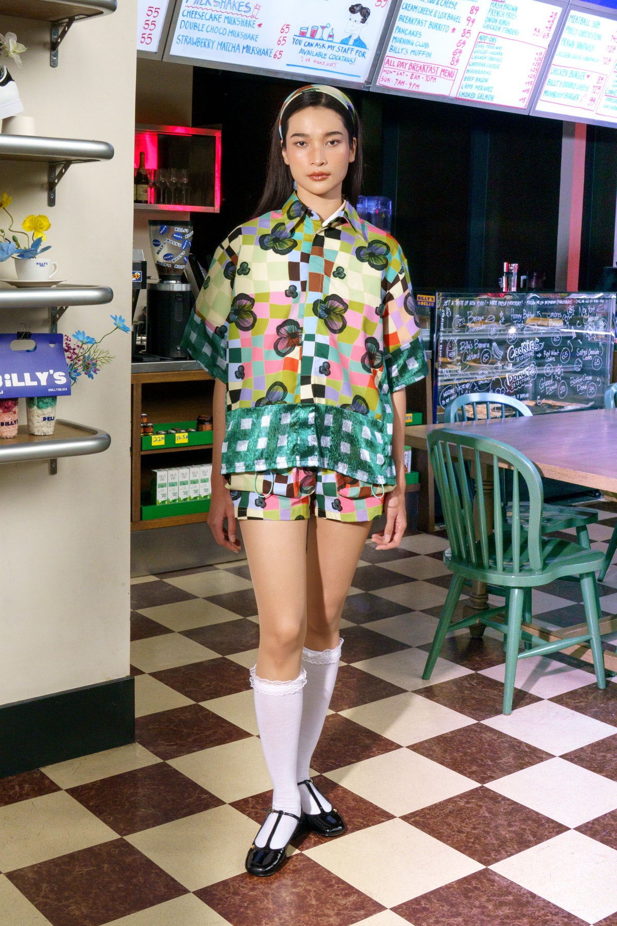 Lucid Bloom Oversized Shirt - Hues