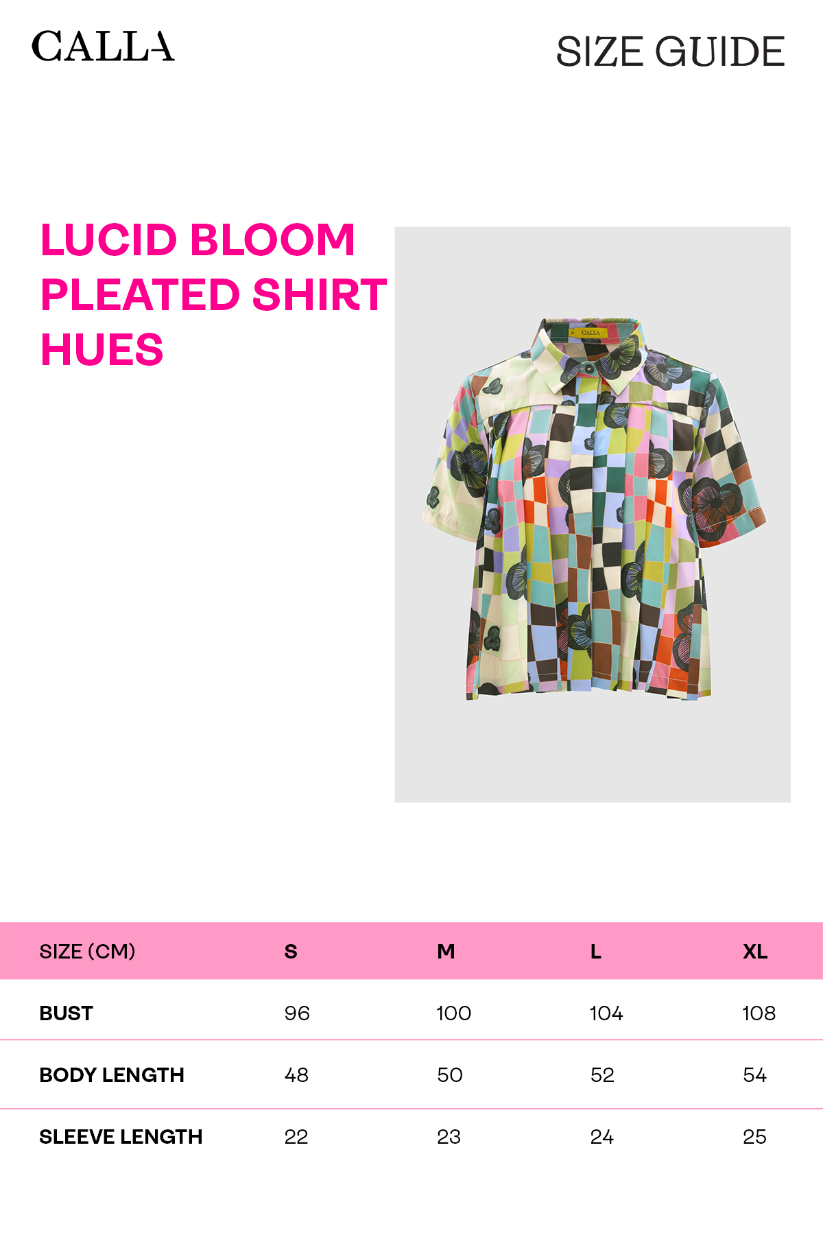 Lucid Bloom Pleated Shirt - Hues