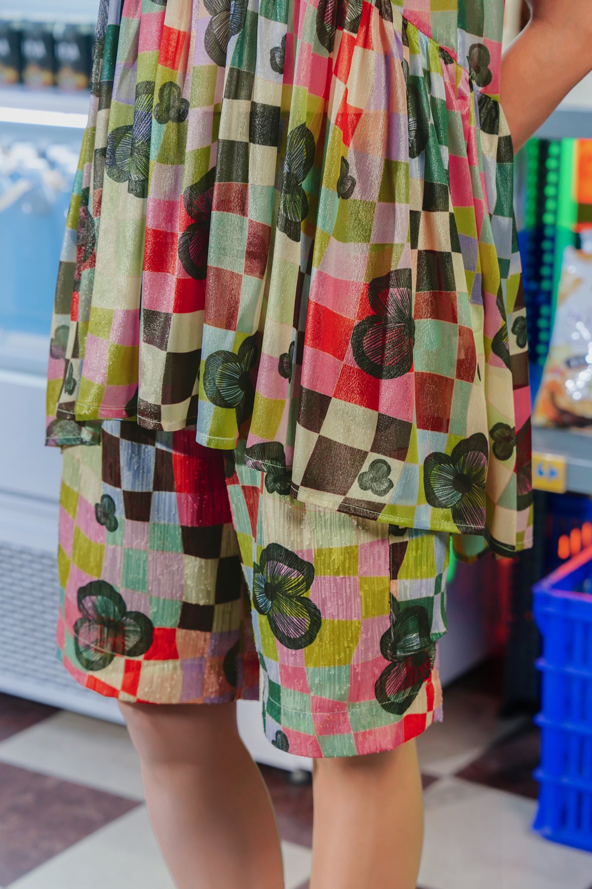 Lucid Bloom Sheer Blouse - Hues