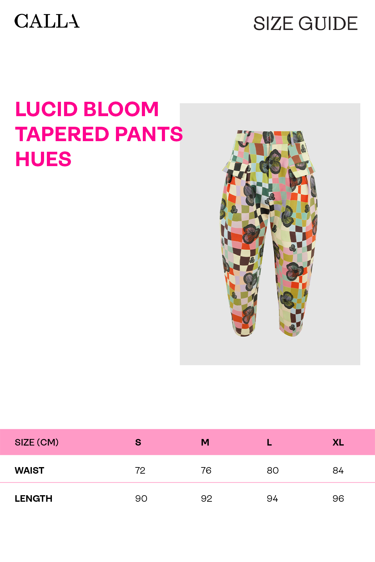 Lucid Bloom Tapered Pants - Hues