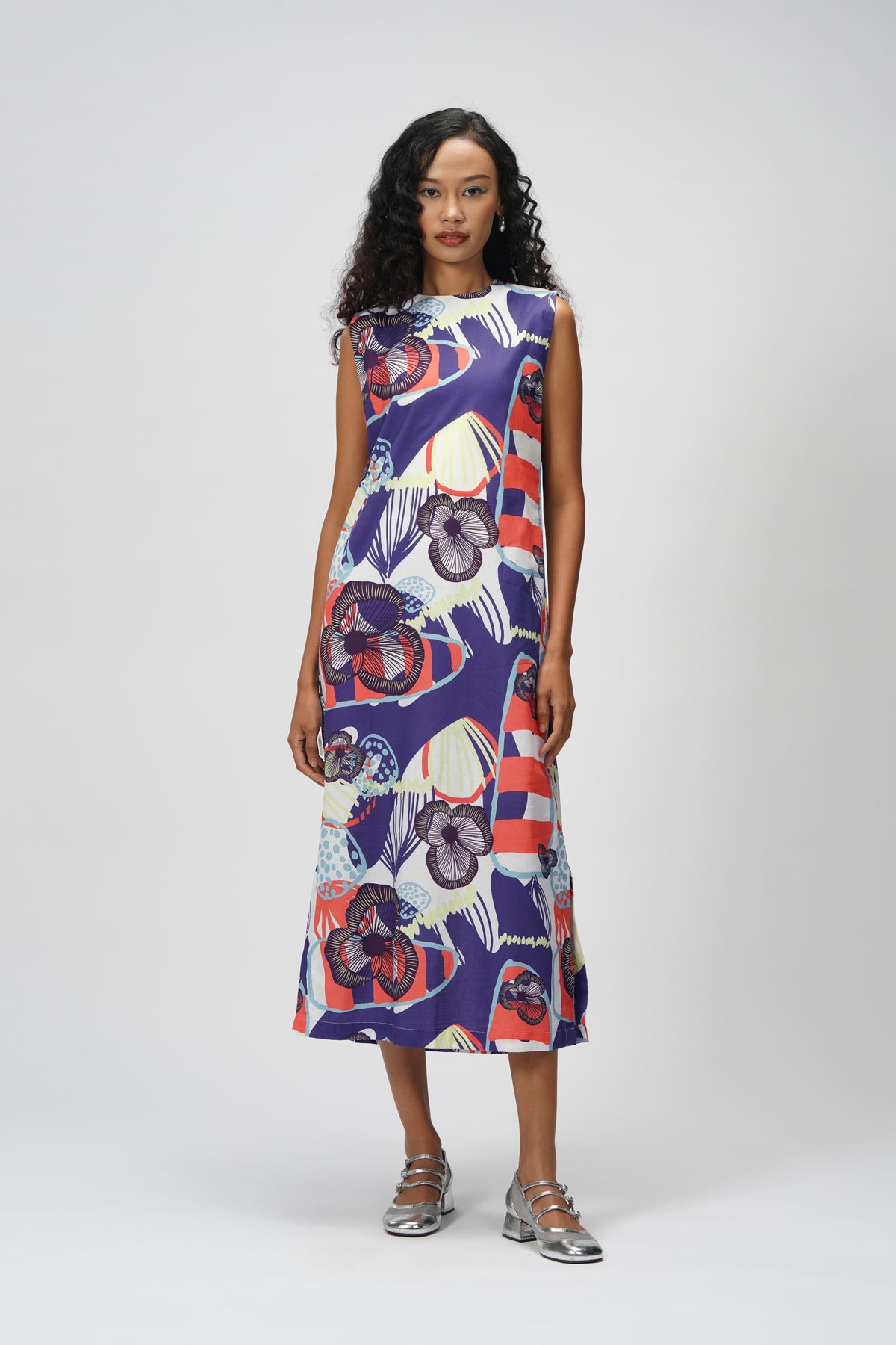 Lucy Sleeveless Dress - Celestial