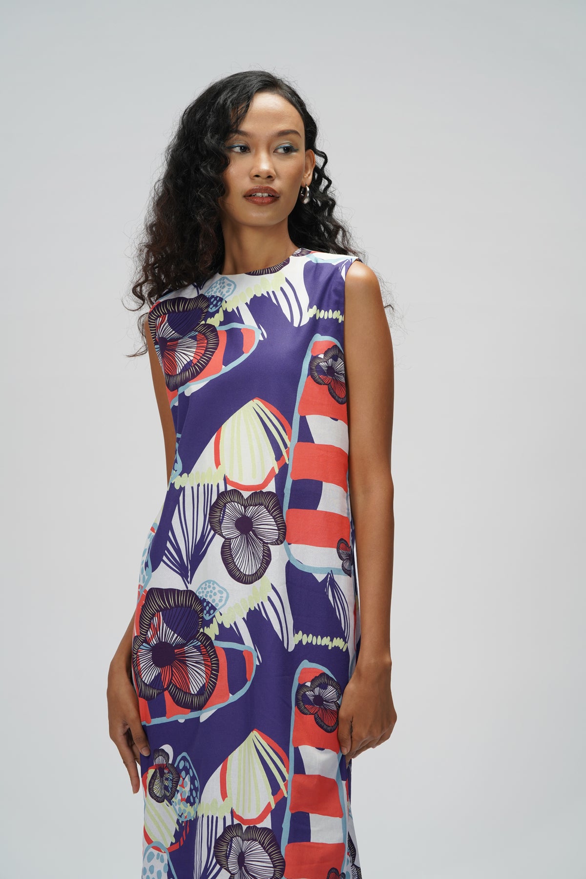 Lucy Sleeveless Dress - Celestial
