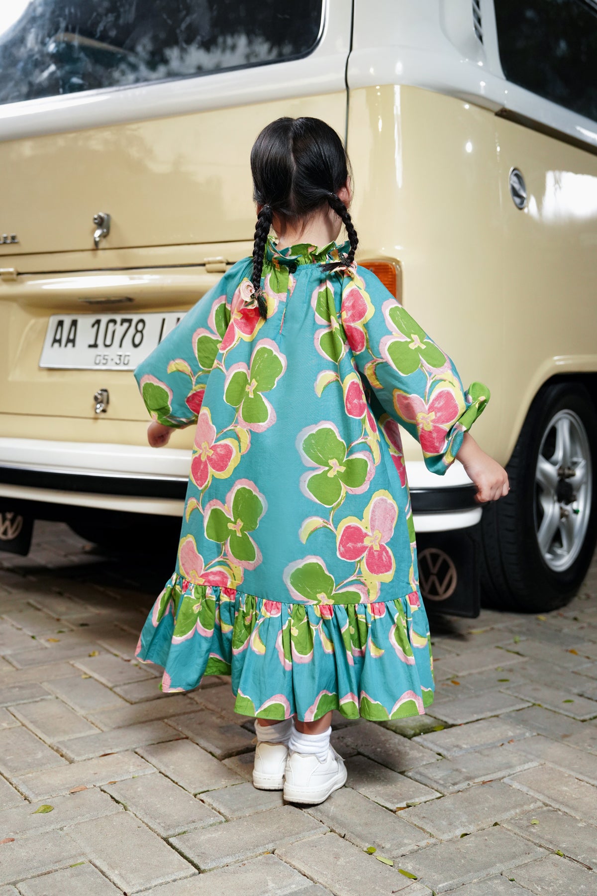 Mirae Kids Dress - Carribean