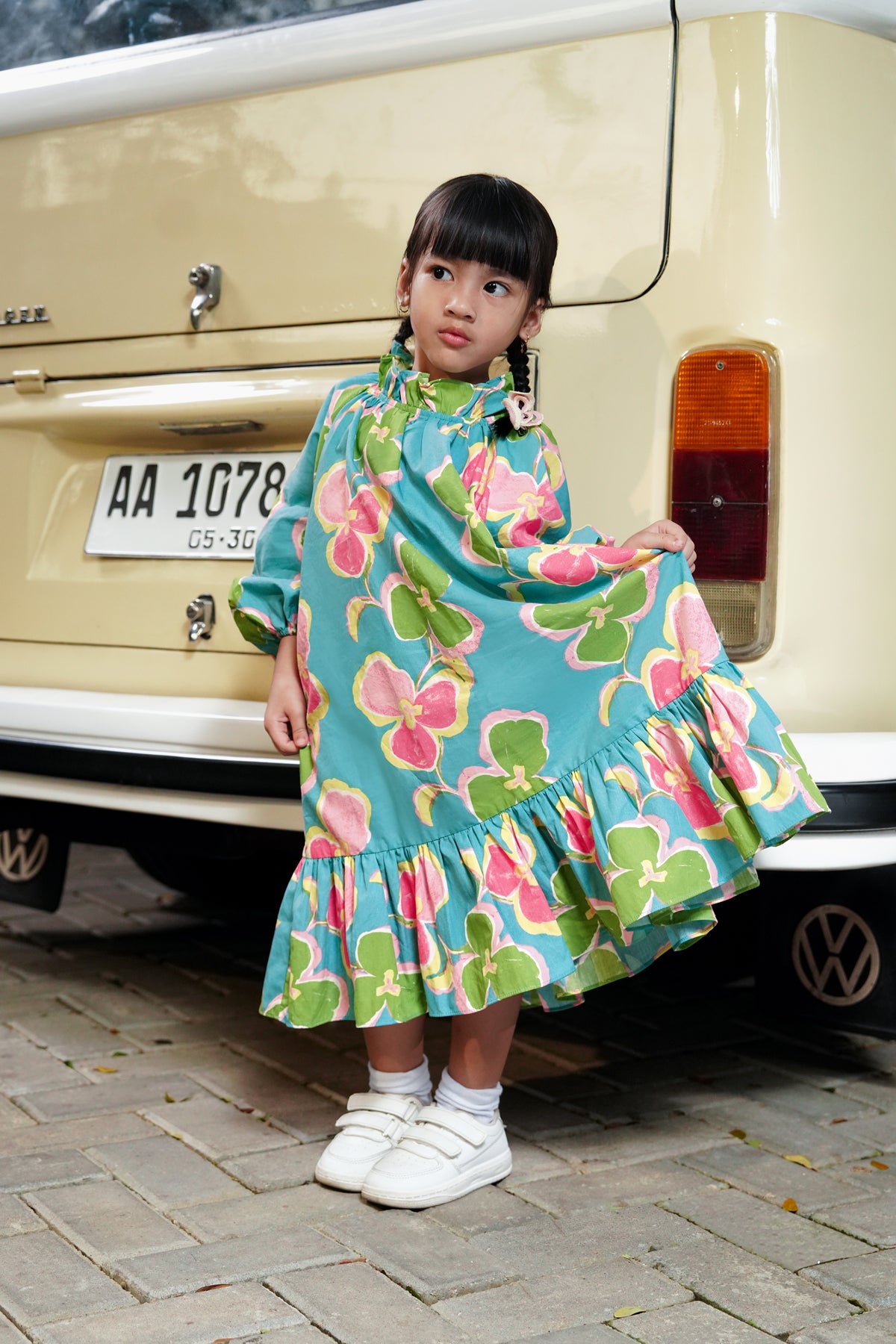 Mirae Kids Dress - Carribean
