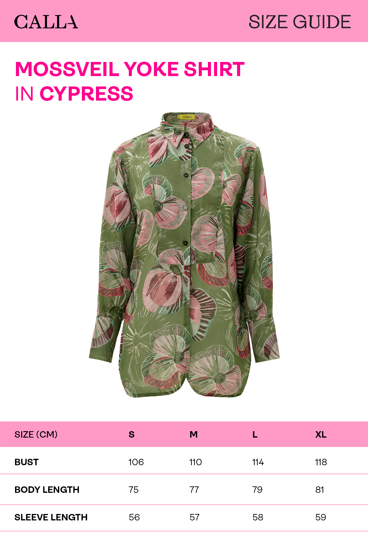 Mossveil Yoke Shirt - Cypress