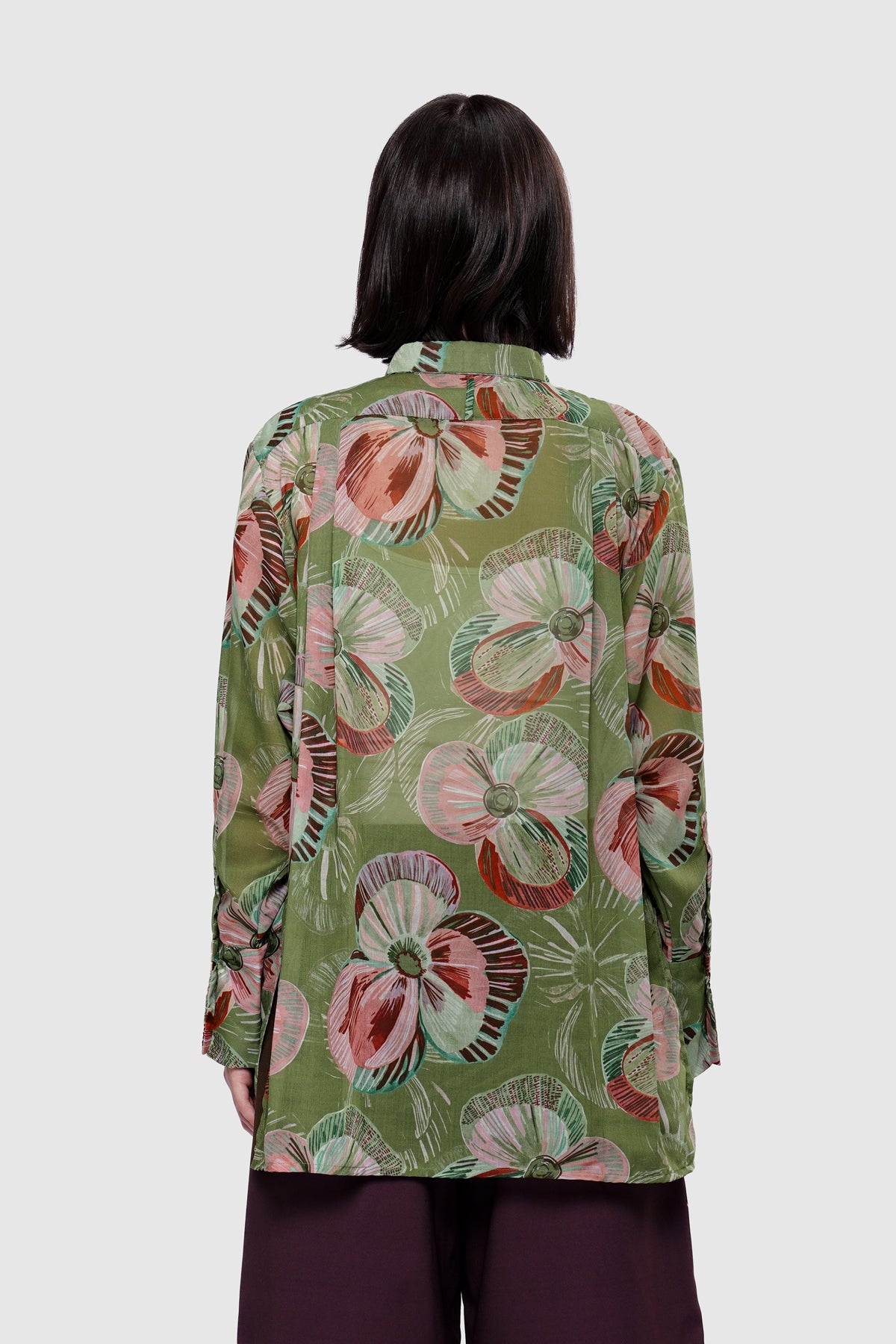 Mossveil Yoke Shirt - Cypress