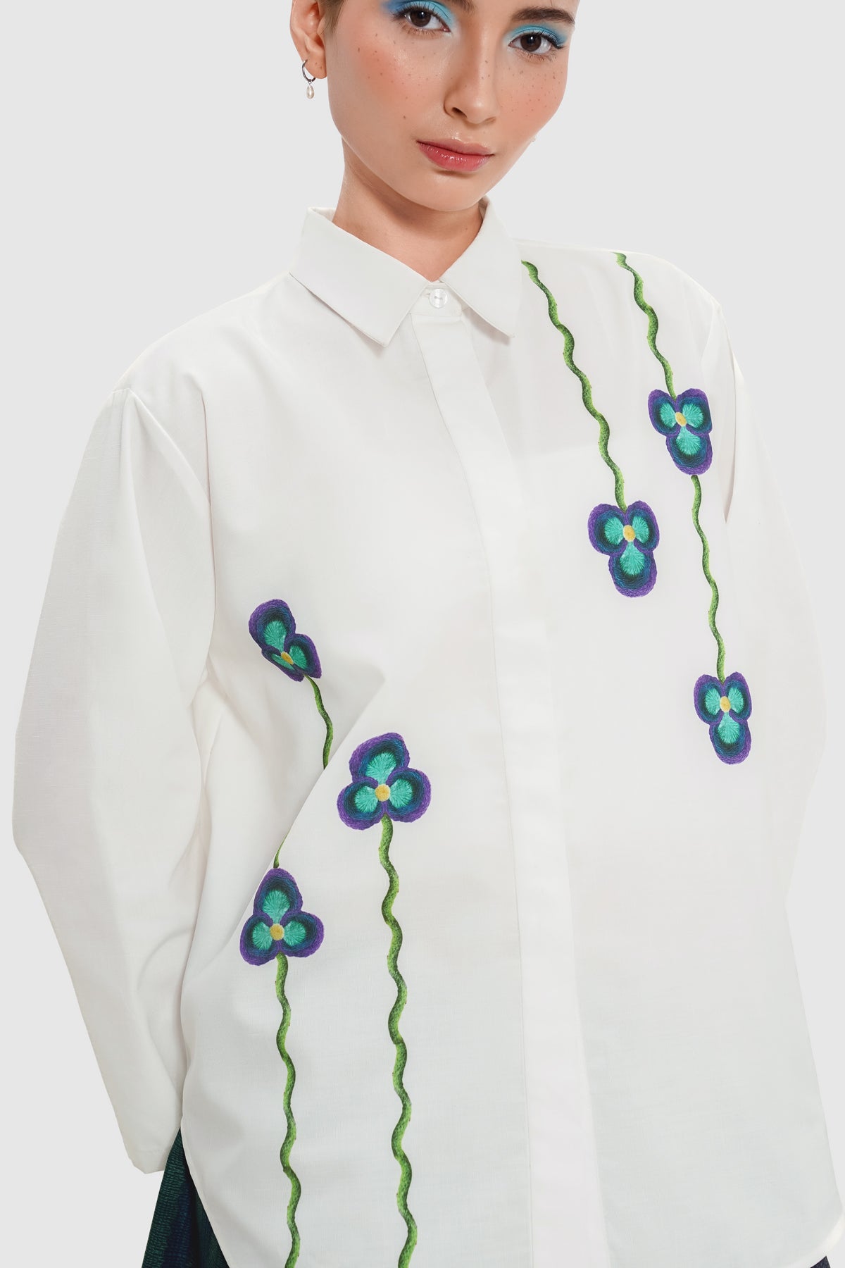 Mossy Casual Shirt - Alabaster