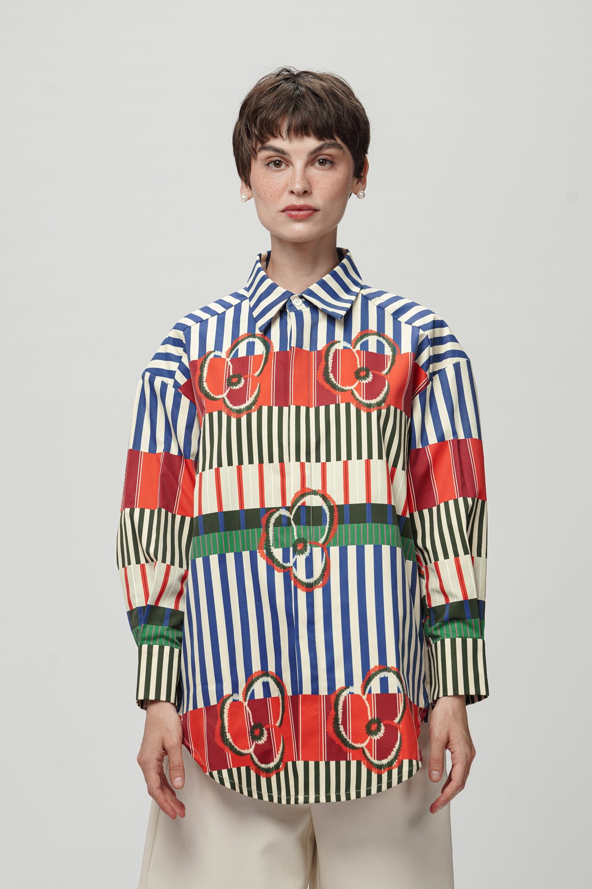 Megan Basic Shirt - Autumn Brick