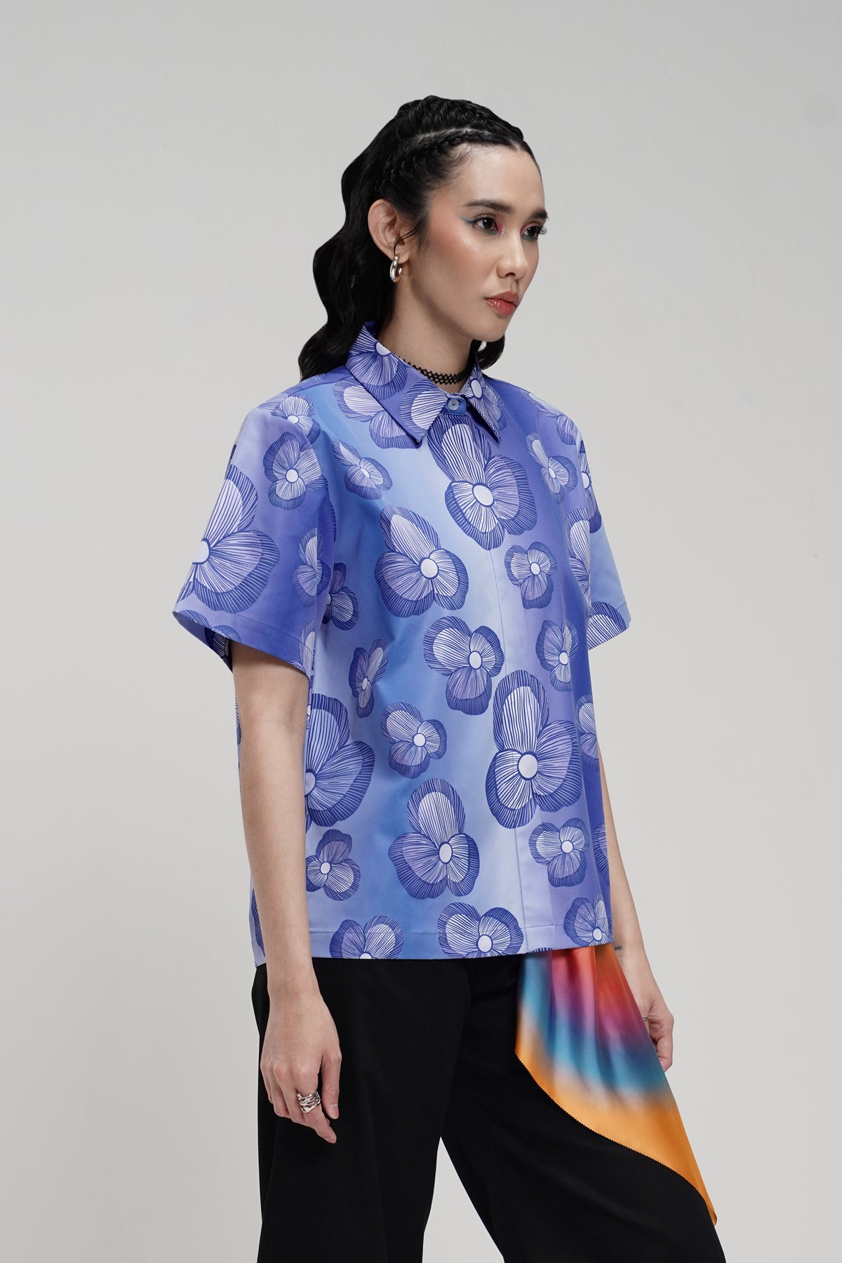 Milly Basic Shirt - Blue